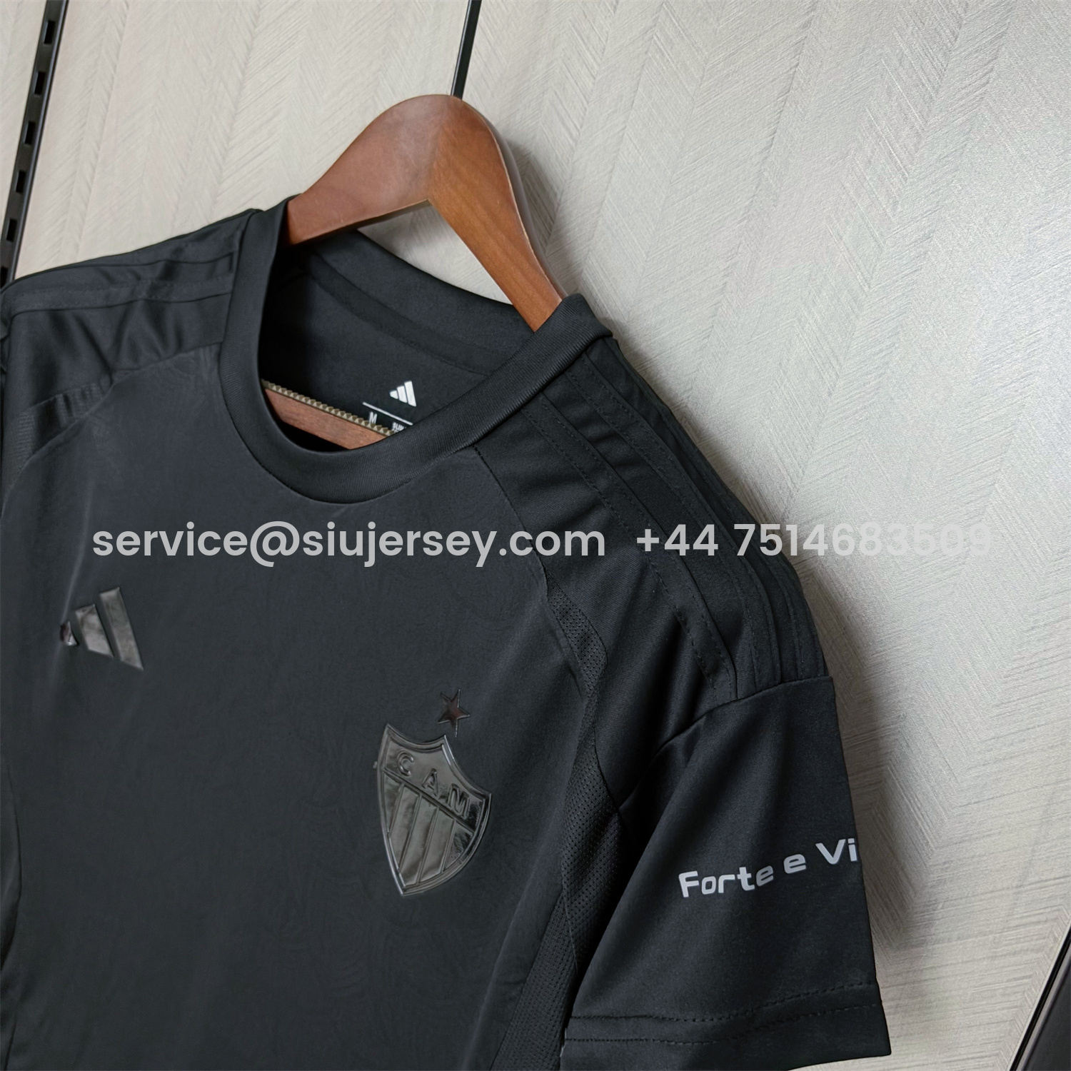 SIUjerseys-Women's Atletico Mineiro 25-26 Black Special Unsponsored Jersey