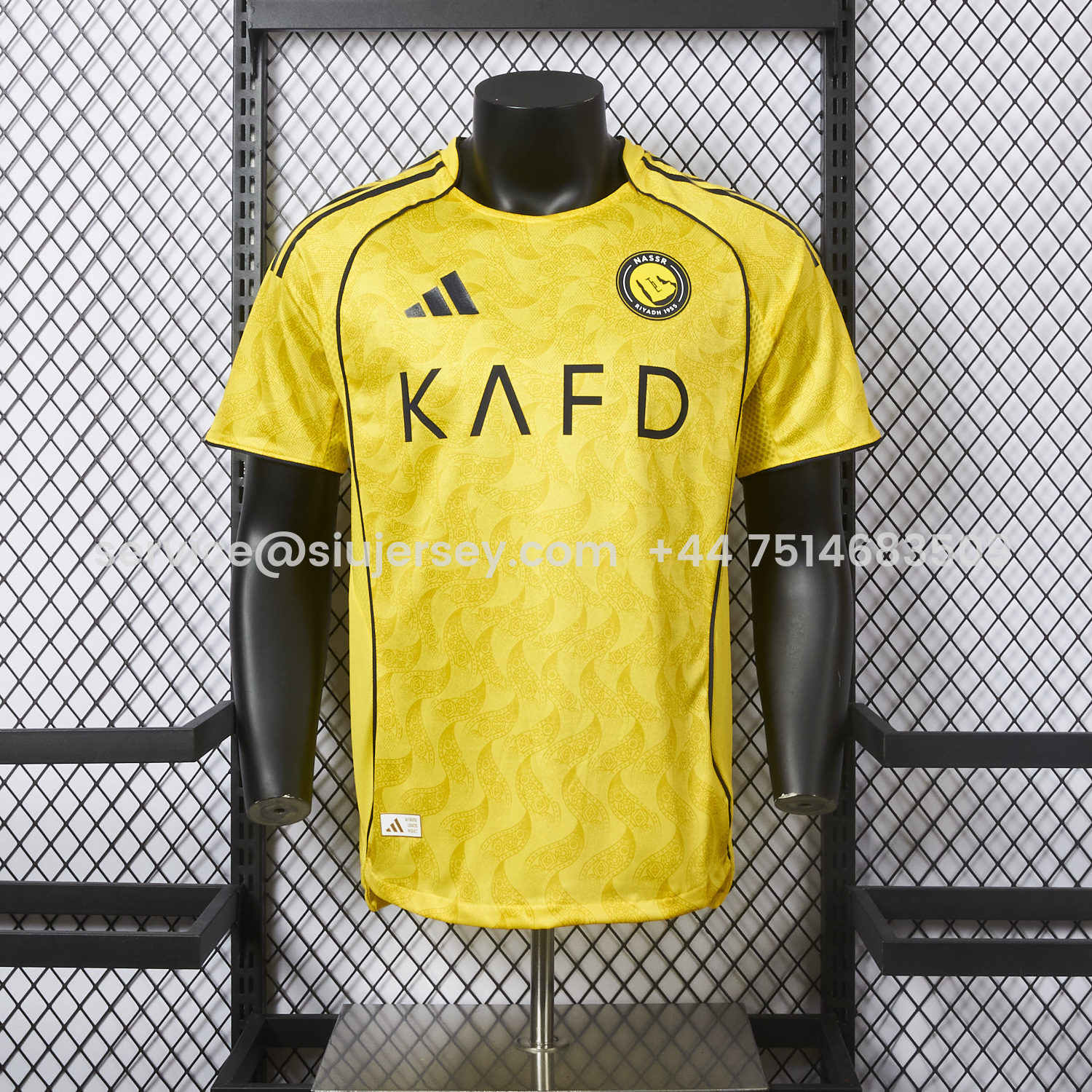 SIUjerseys-Al Nassr Riyadh Victory 25-26 Home Jersey - Player Version