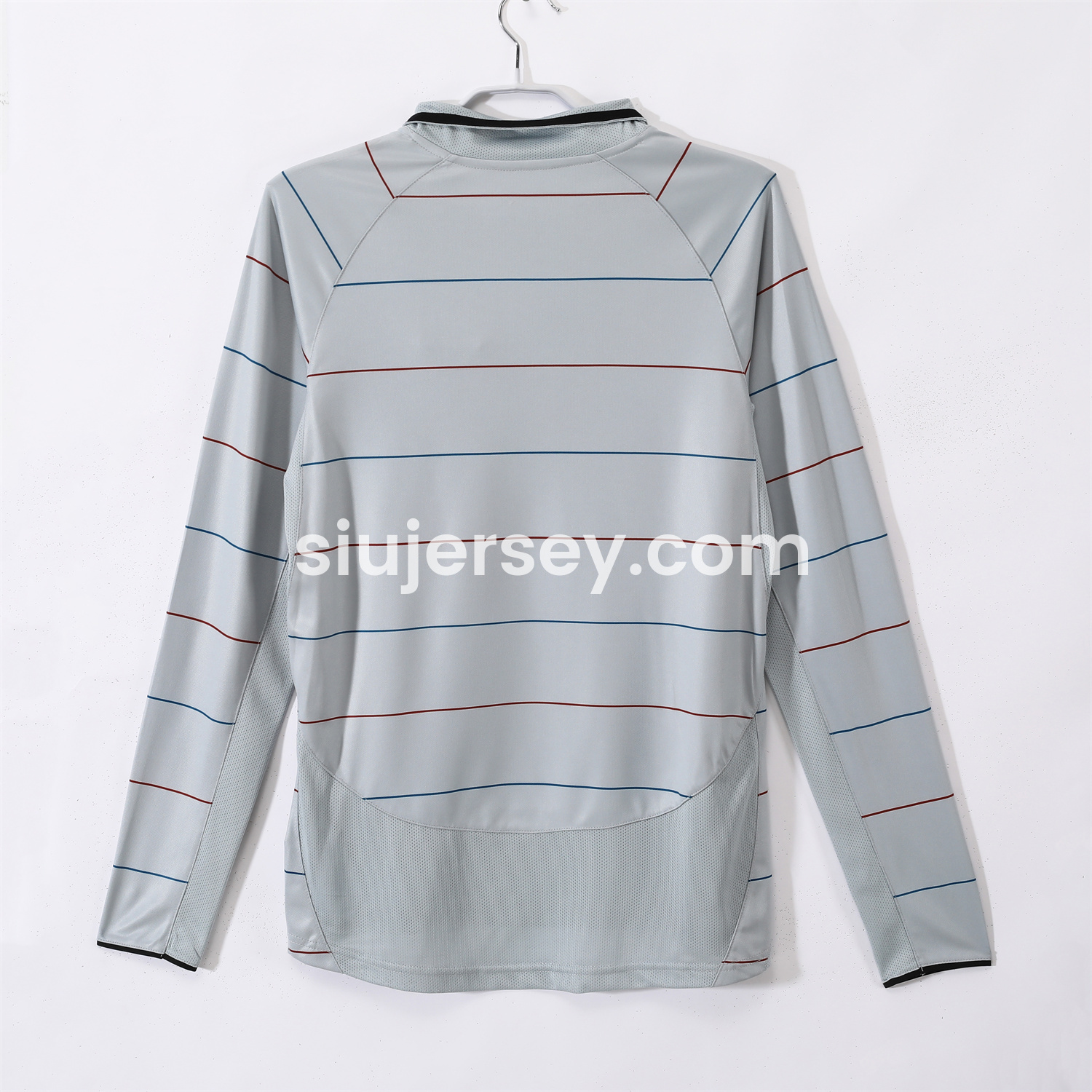 SIUjerseys-Retro Barcelona 03-04 Away Long Sleeves Jersey