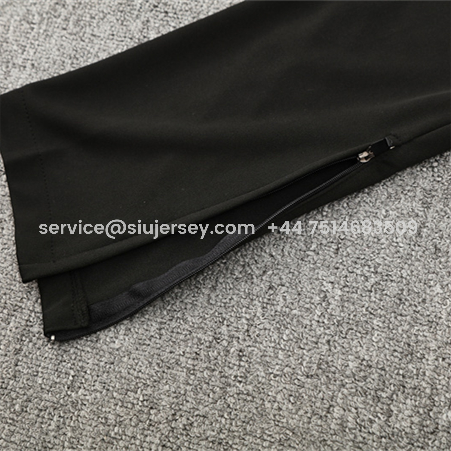 SIUjerseys-Portugal 25-26 Long Sleeve Training Set - Red Top & Black Pants