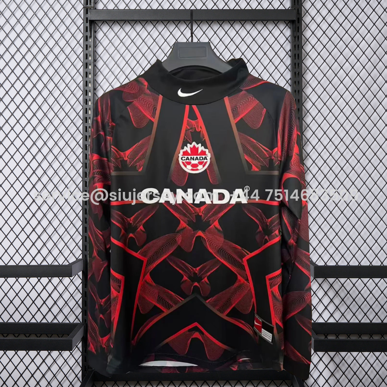 SIUjerseys-Canada 2026 Hollywood Goalkeeper Special Long Sleeves Jersey - Fans Version