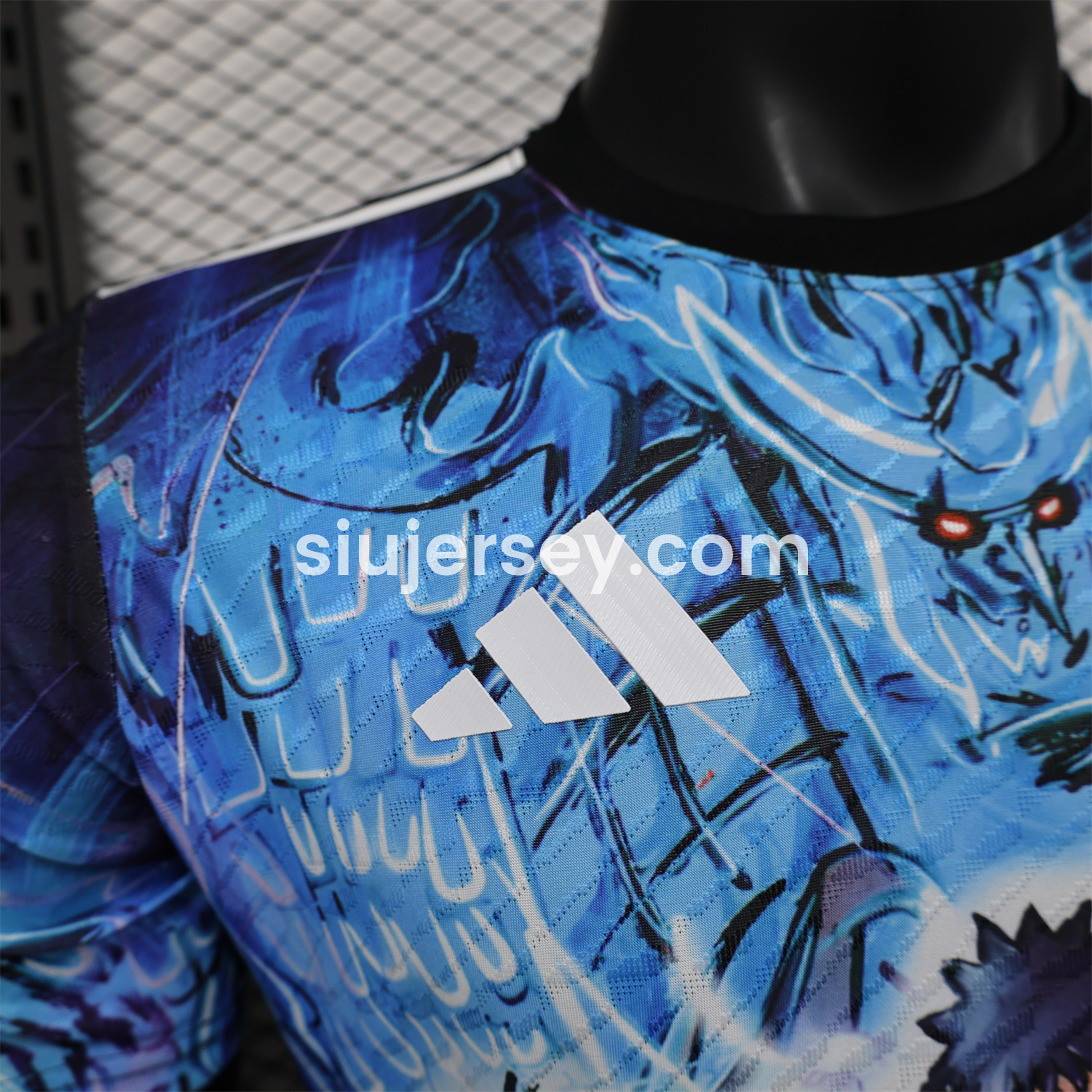 SIUjerseys-Japan 25-26 Kakashi and Obito Blue Special Jersey - Player Version