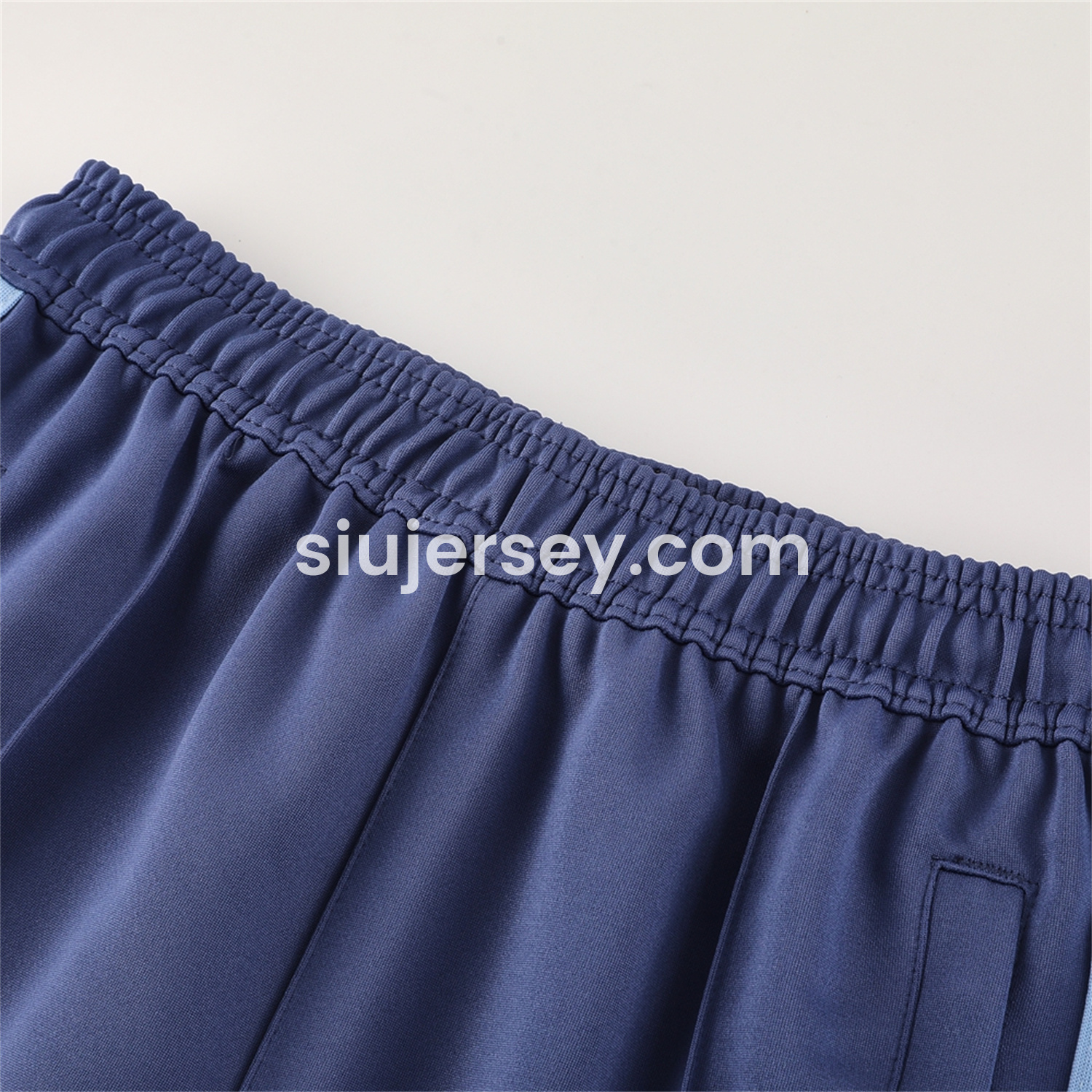 SIUjerseys-Argentina 24-25 Throwback Jacket Training Tracksuit - Light Blue Jackets & Blue Pants