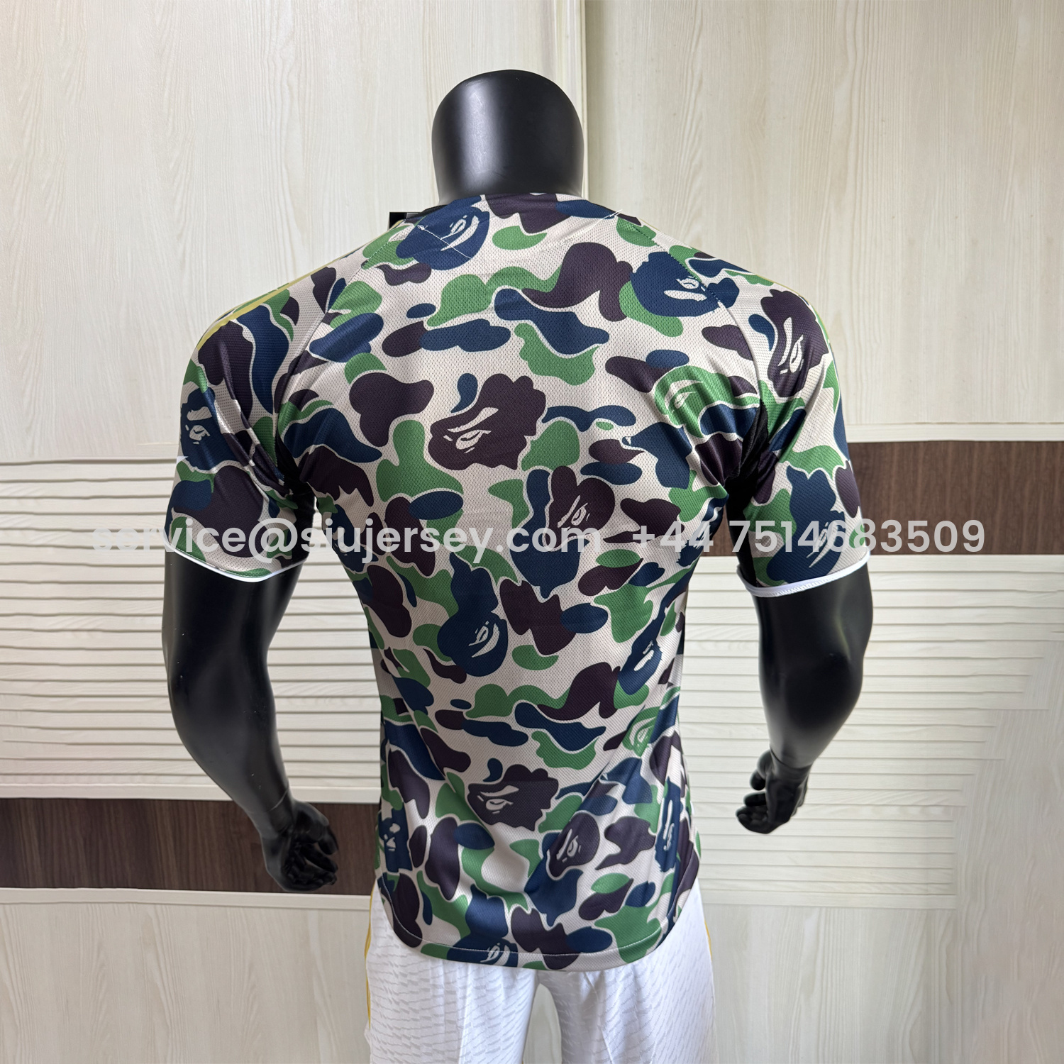 SIUjerseys-Adidas x A Bathing Ape Camouflage Special Jersey - Player Version