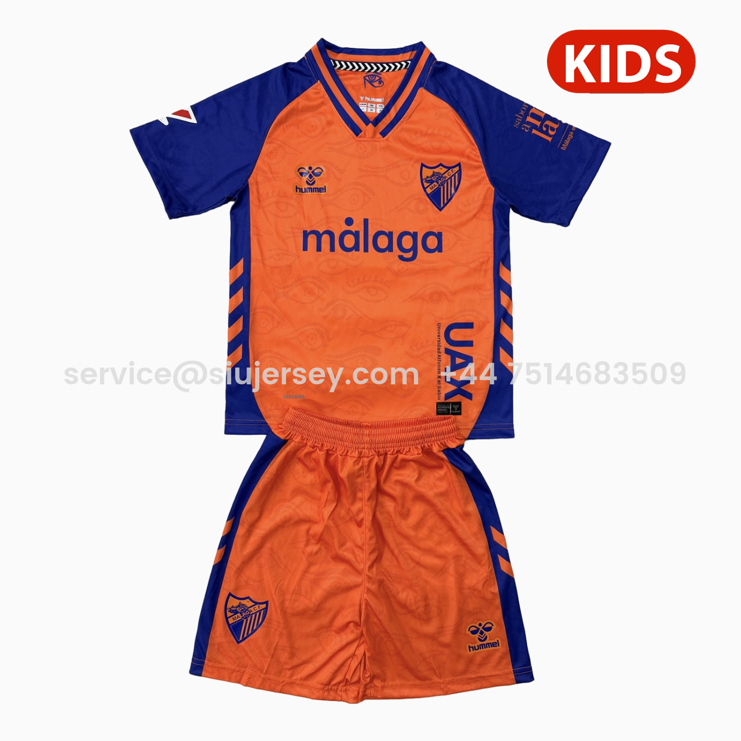 SIUjerseys-Malaga 25-26 Third Kids Kit
