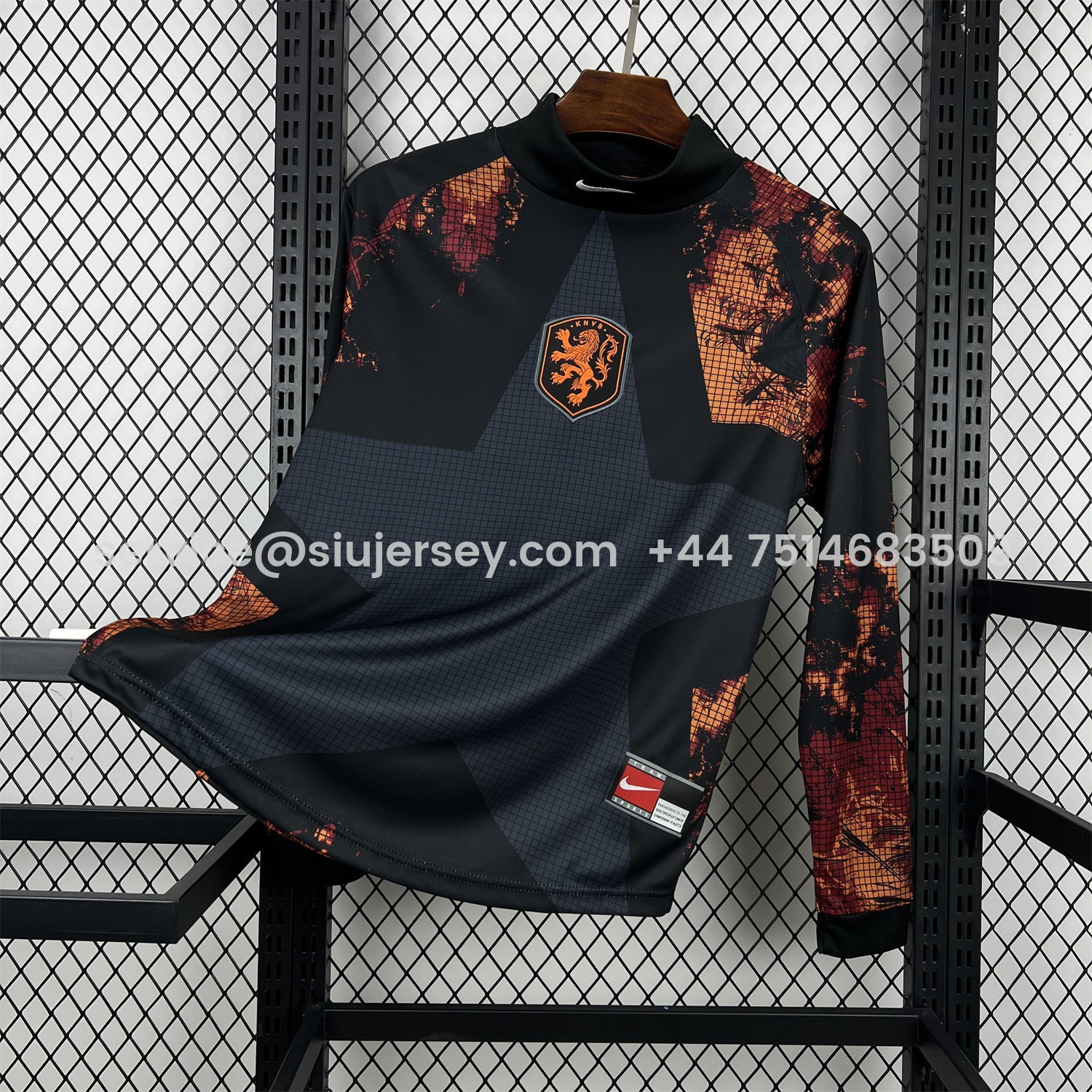 SIUjerseys-Netherlands 2026 Hollywood Special Long Sleeves Jersey - Fans Version