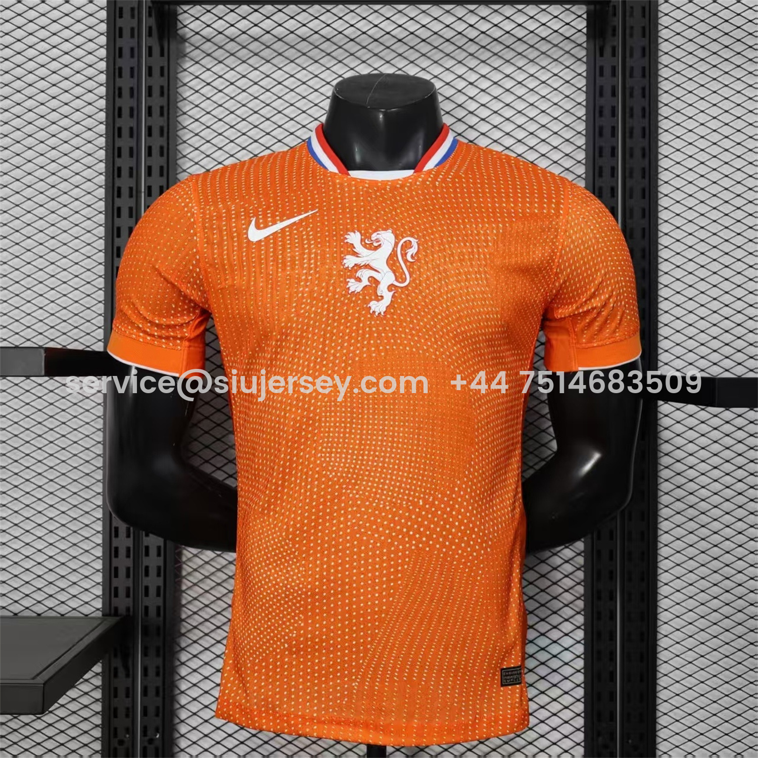 SIUjerseys-Netherlands 2025-26 Orange Special Jersey - Player Version