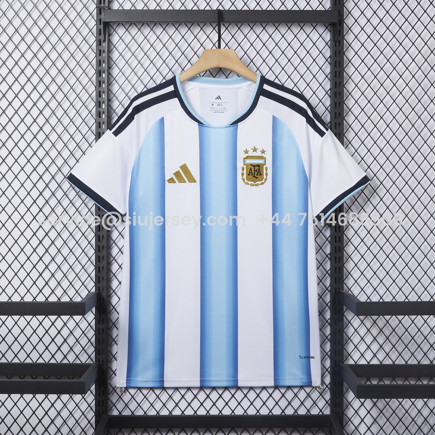 SIUjerseys-Argentina 2026 Home Jersey Without Chest Patch - Fans Version