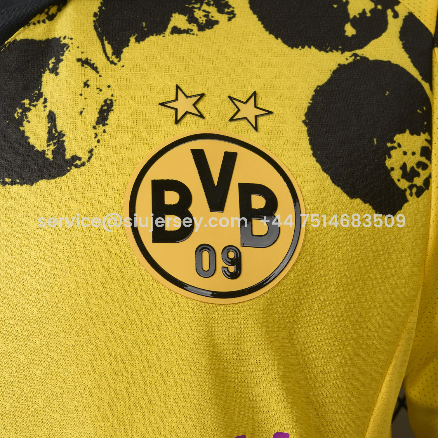 SIUjerseys-Dortmund 2025 Club World Cup Home Jersey With Chest Sponsor - Player Version