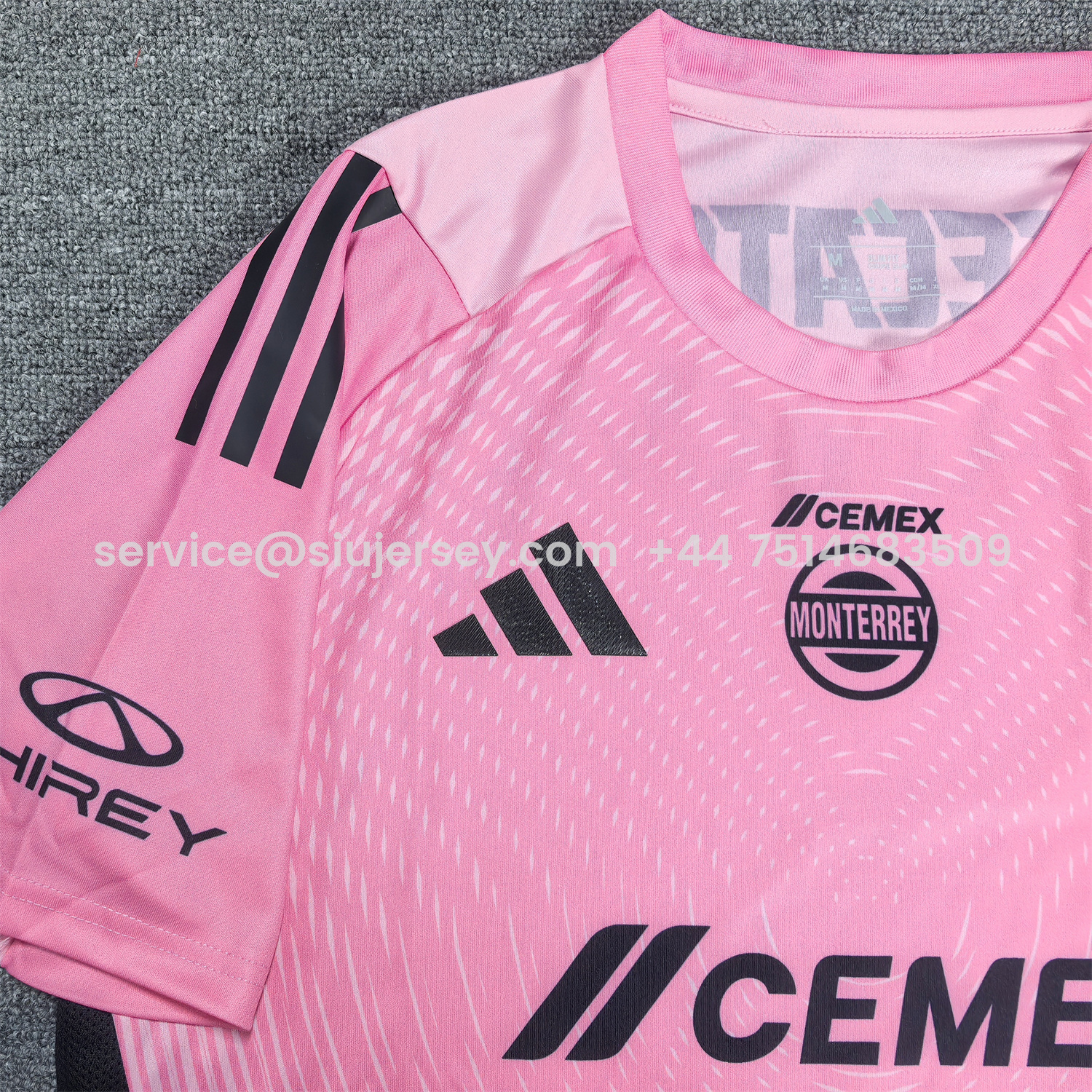 SIUjerseys-Tigres UANL 25-26 Pink Goalkeeper Jersey - Fans Version