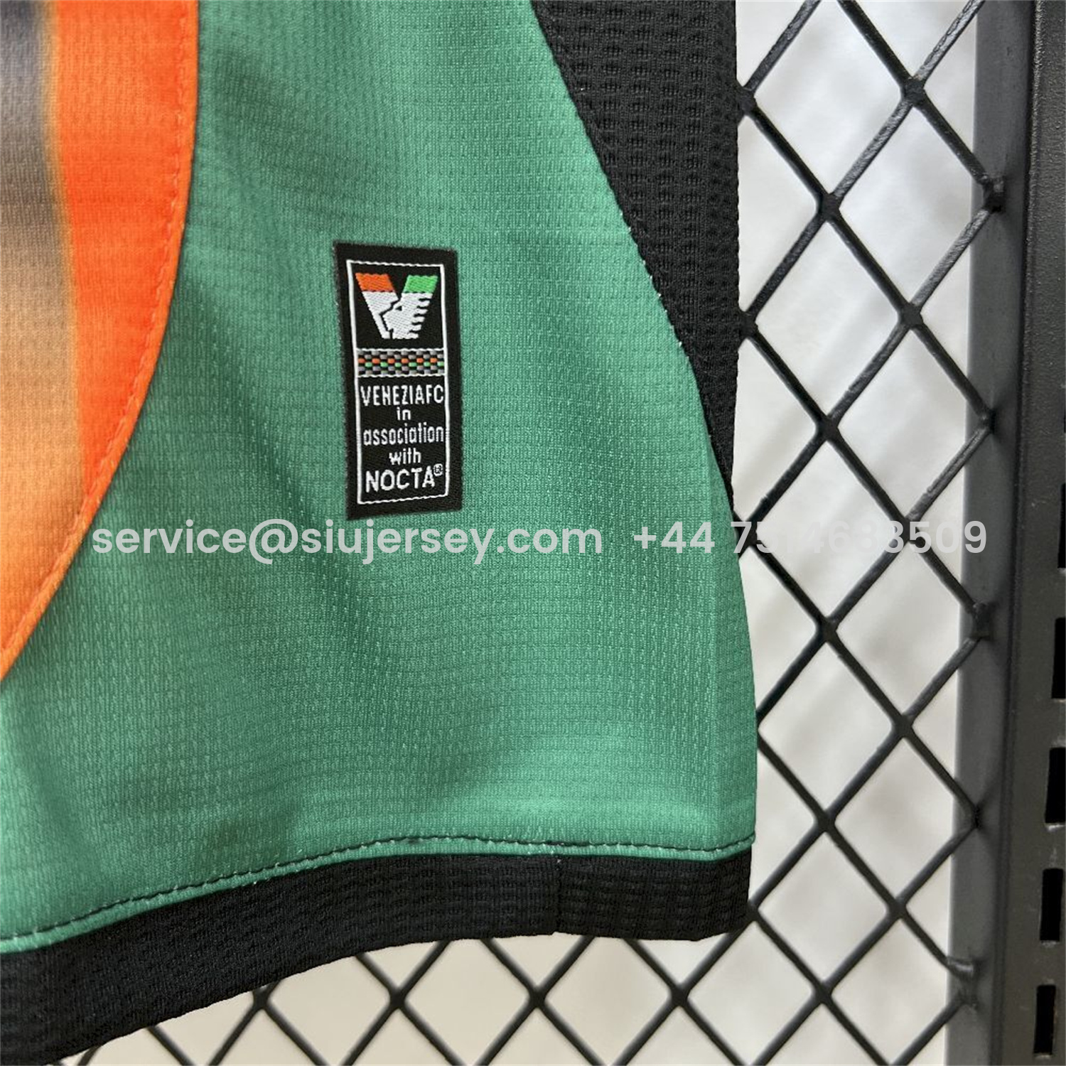 SIUjerseys-Venezia FC 25-26 Orange And Green Unsponsored Special Jersey - Fans Version