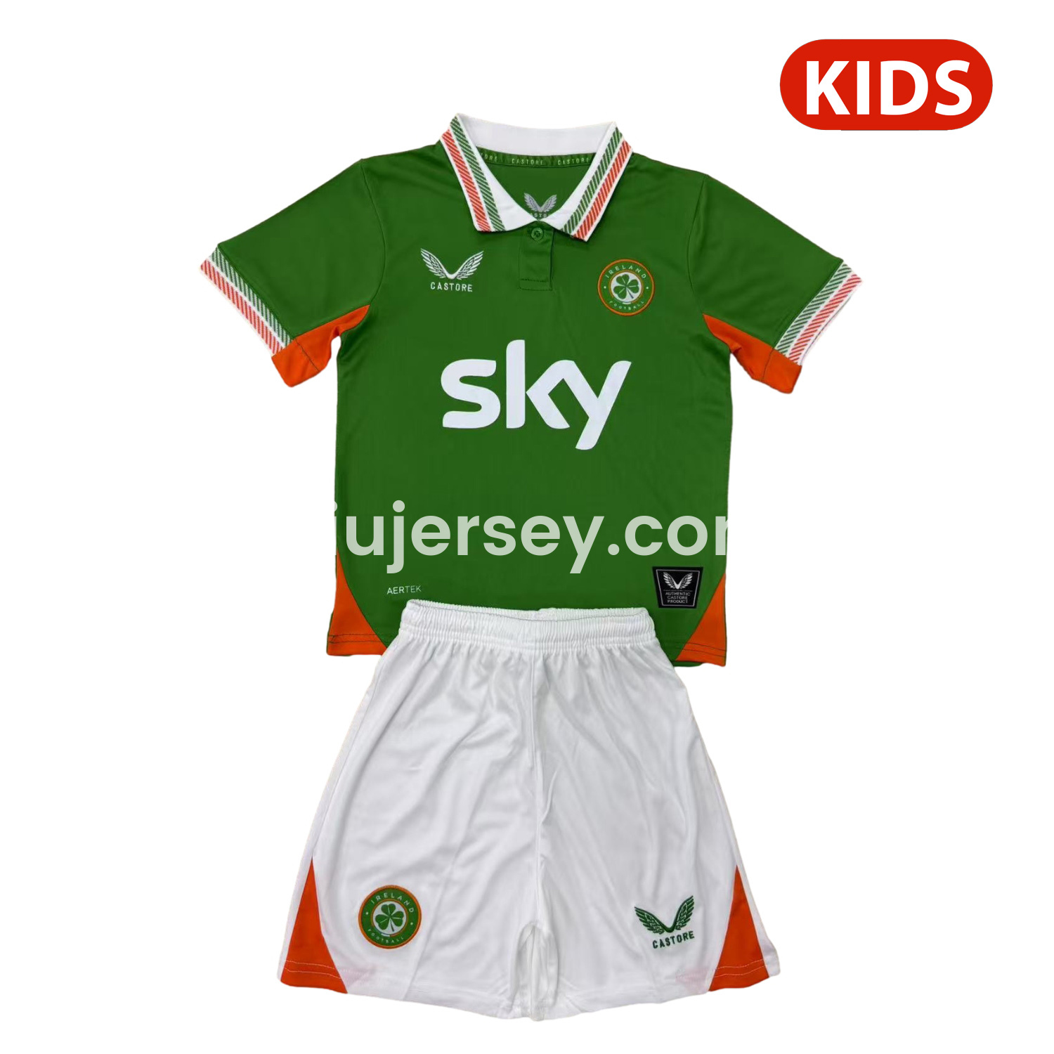 SIUjerseys-Ireland 25-26 Home Kids Kit