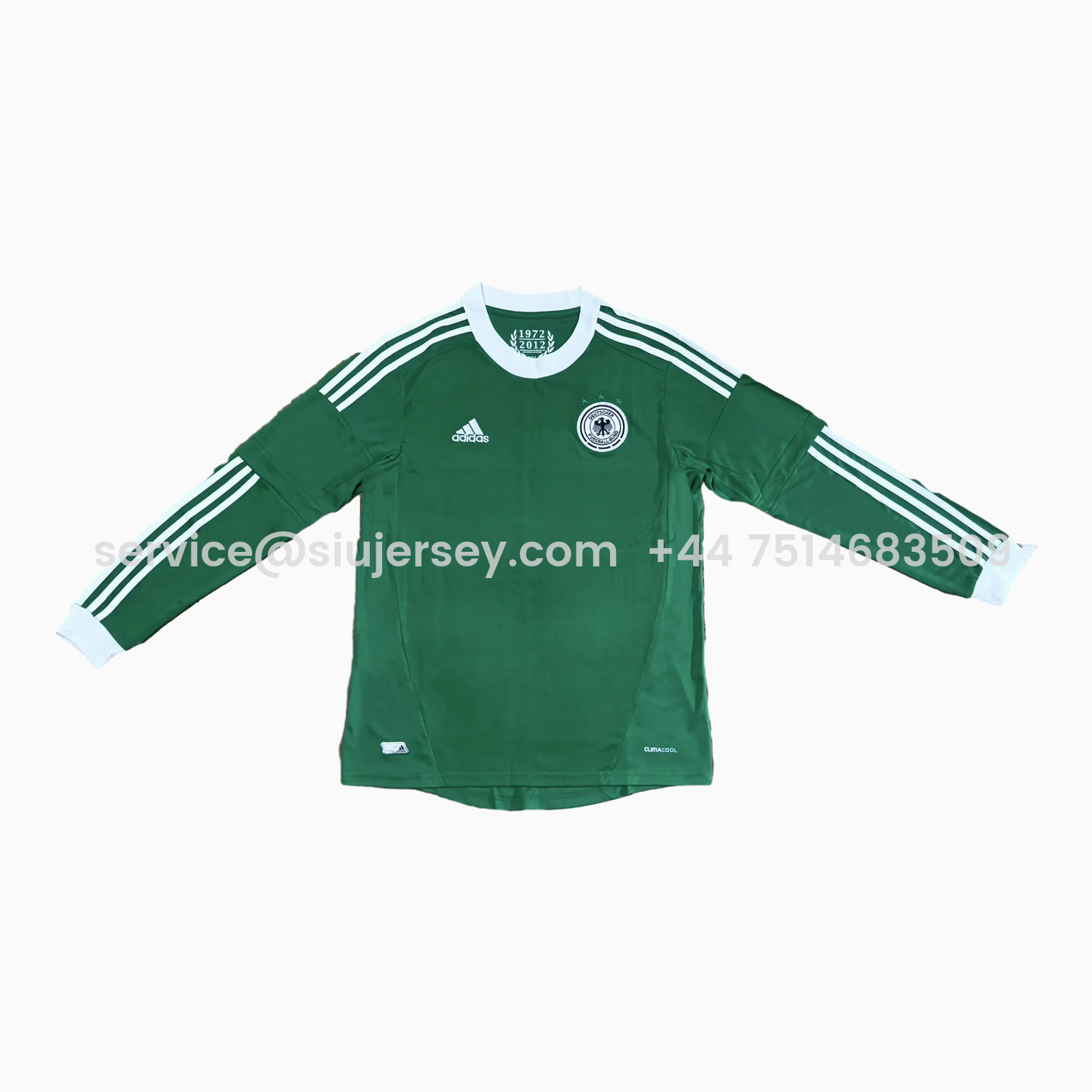 SIUjerseys-Retro Germany 2012 Away Long Sleeves Jersey