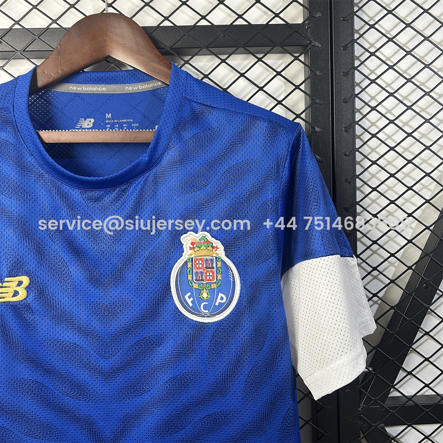 SIUjerseys-Porto 25-26 Blue Pre-Match Training Jersey - Fans Version