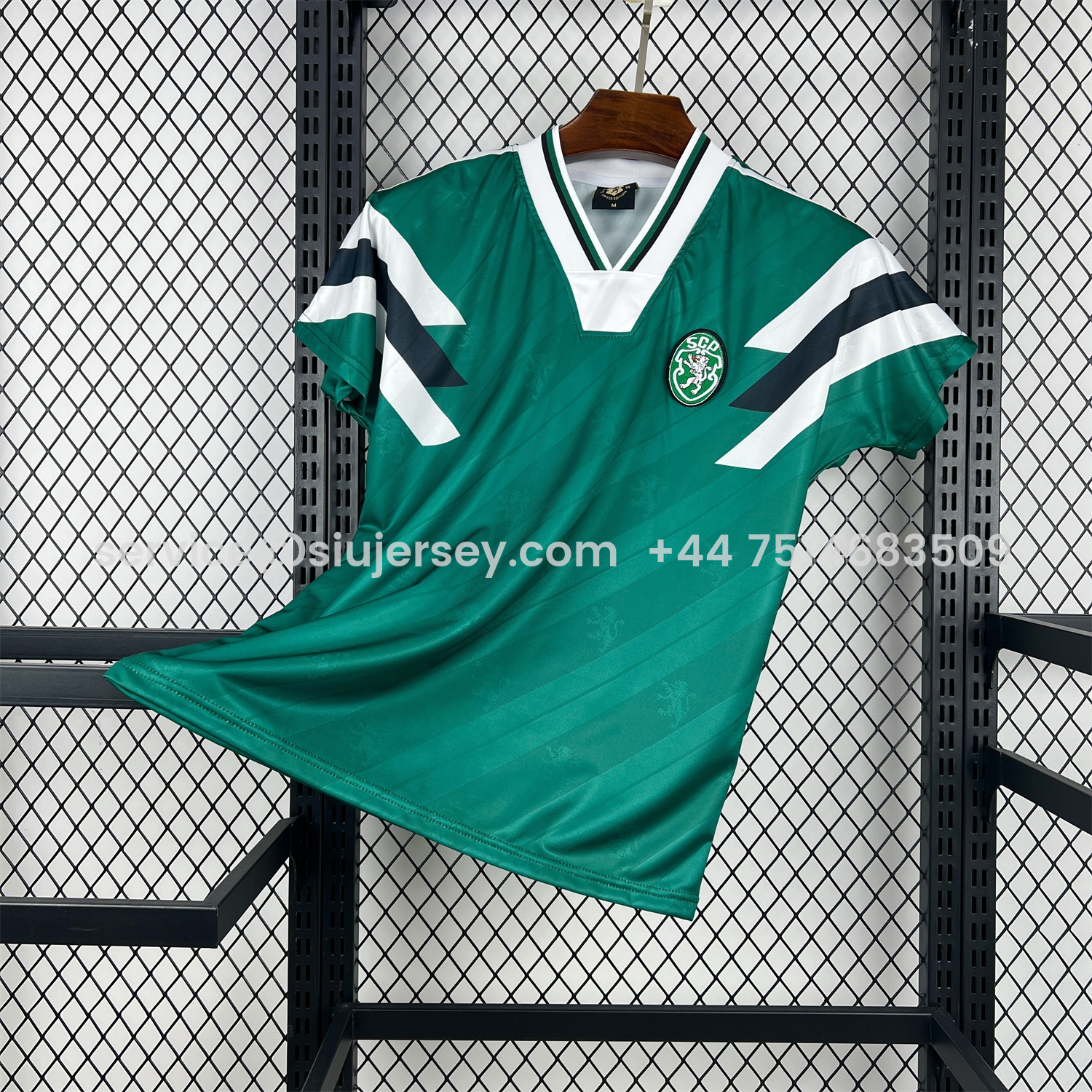 SIUjerseys-Sporting CP 25-26 Retro Style Green Special Jersey - Fans Version