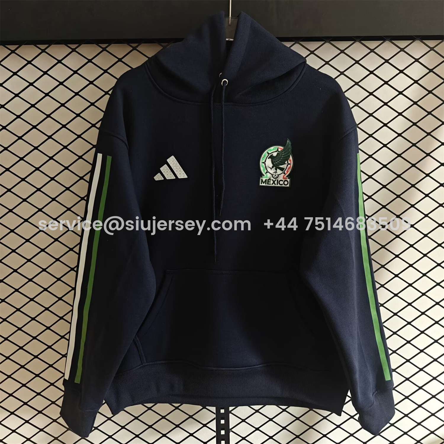 SIUjerseys-Mexico 2026 Away Unisex Pullover Hoodie