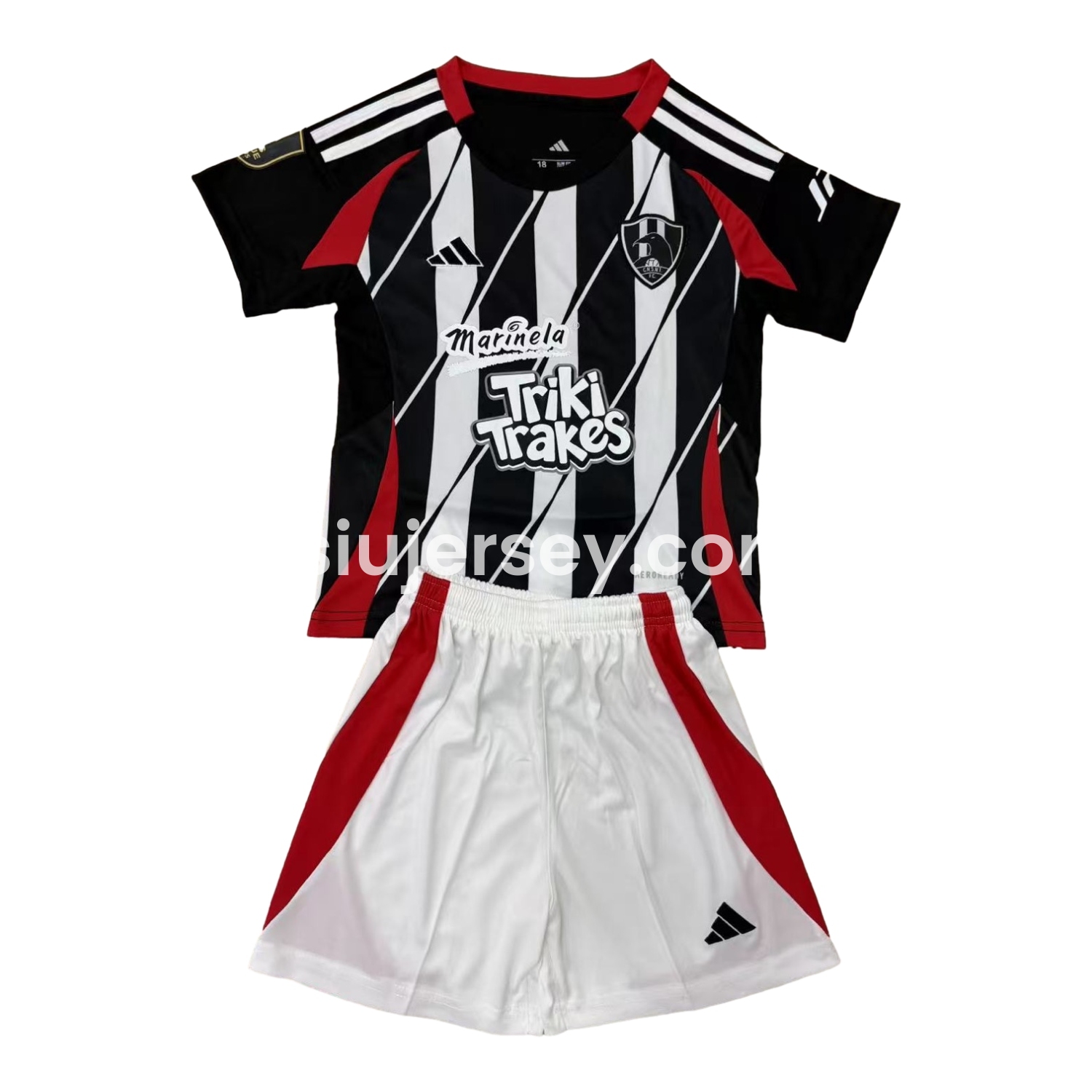 SIUjerseys-Club de Cuervos 25-26 Home Men's Adult Jersey Set - Fans Version