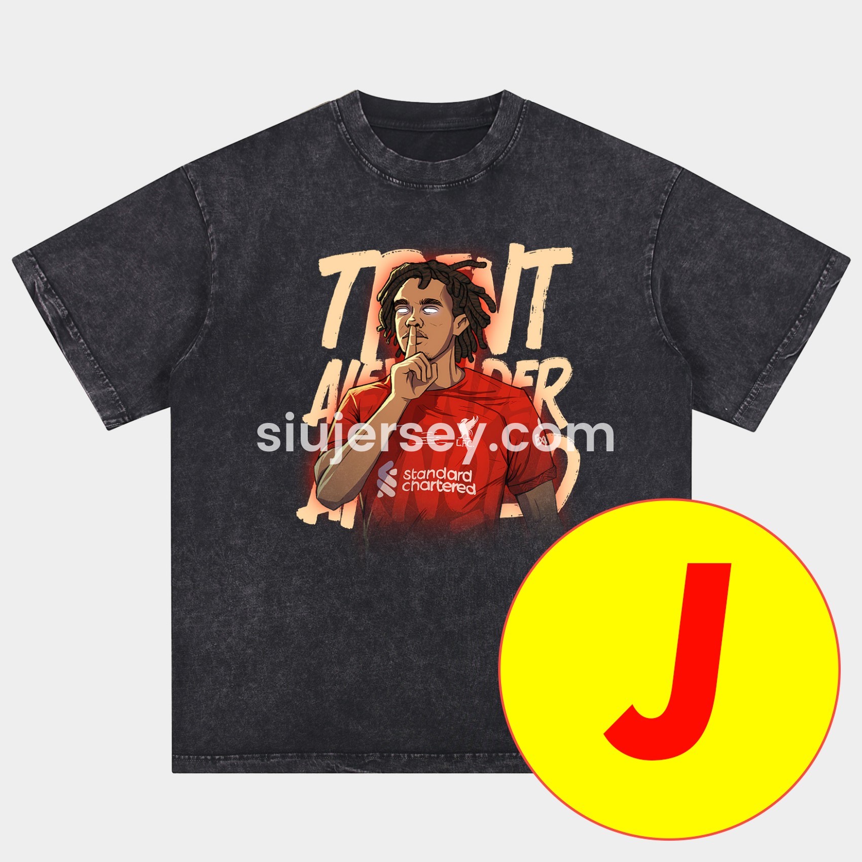 SIUjerseys-Salah Liverpool Klopp Arnold Oversized Washed T-Shirt