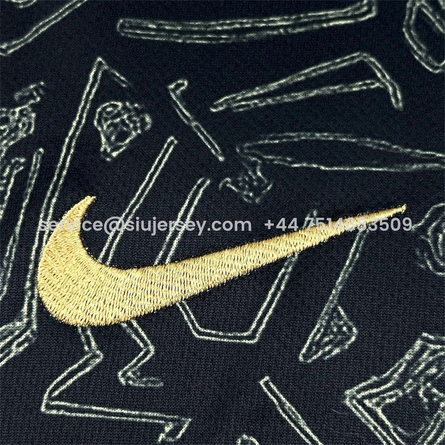 SIUjerseys-Sporting CP 25-26 Symbol Design Black Special Jersey - Fans Version