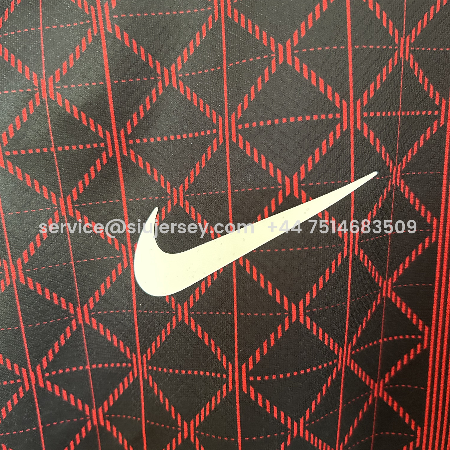 SIUjerseys-Paris Saint-Germain PSG 25-26 Red Pre-Match Training Jersey - Fans Version