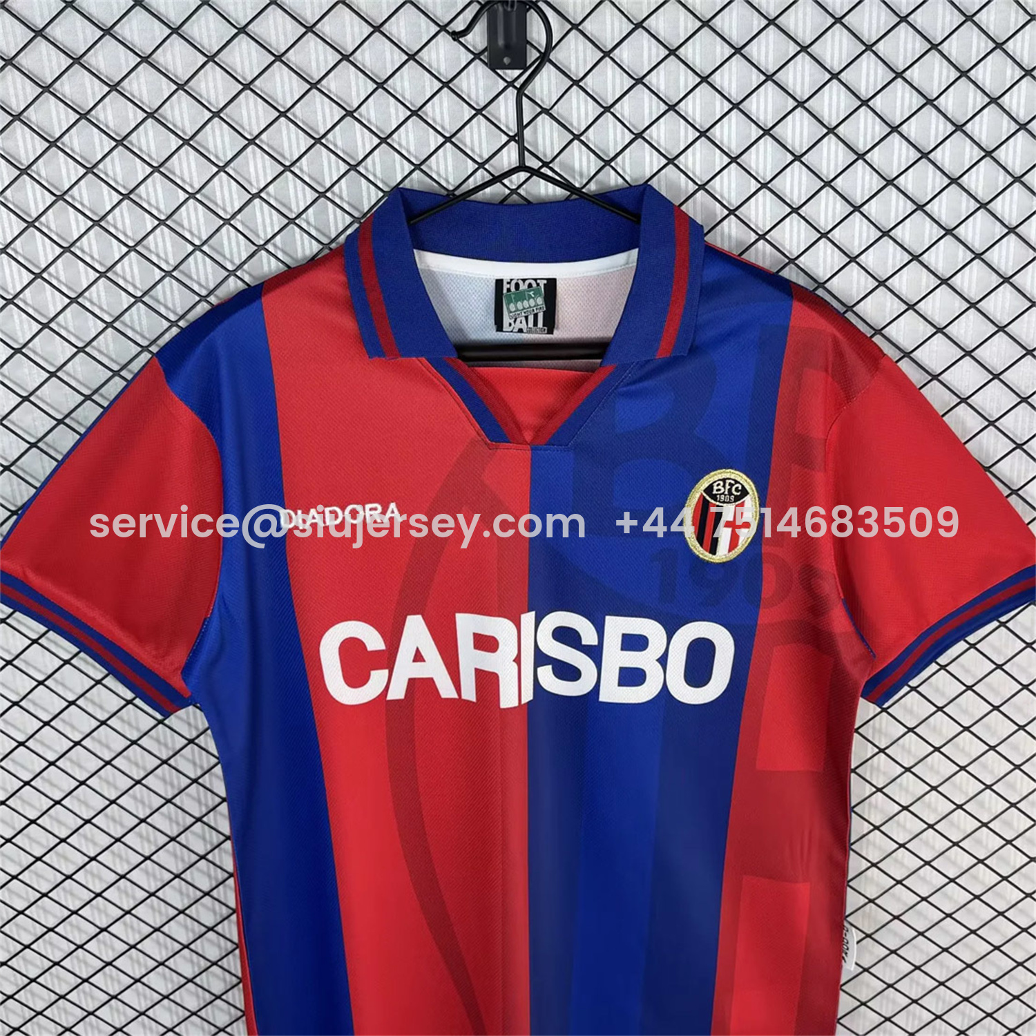 SIUjerseys-Retro Roma 1996-97 Home Jersey