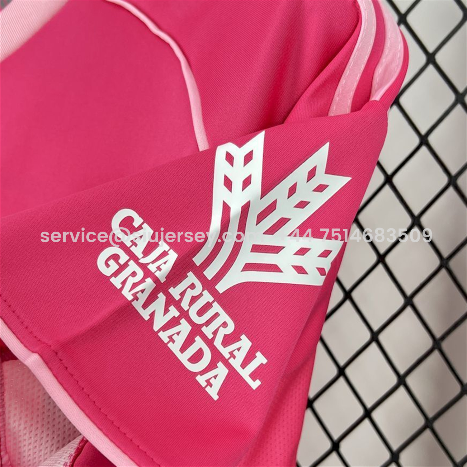 SIUjerseys-Granada CF 25-26 Fourth Pink Jersey - Fans Version