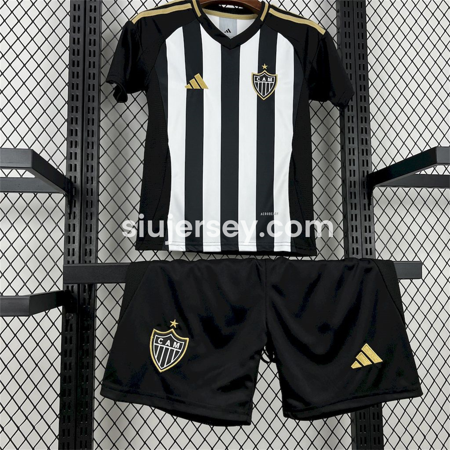 SIUjerseys-Atletico Mineiro 25-26 Home Unsponsored Kids Kit