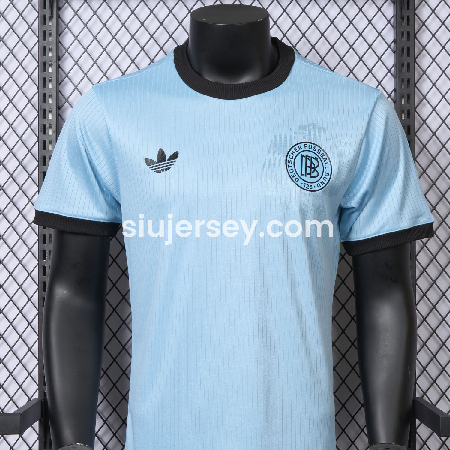 SIUjerseys-Germany 2025 125-Year Anniversary GK Blue Jersey - Player Version
