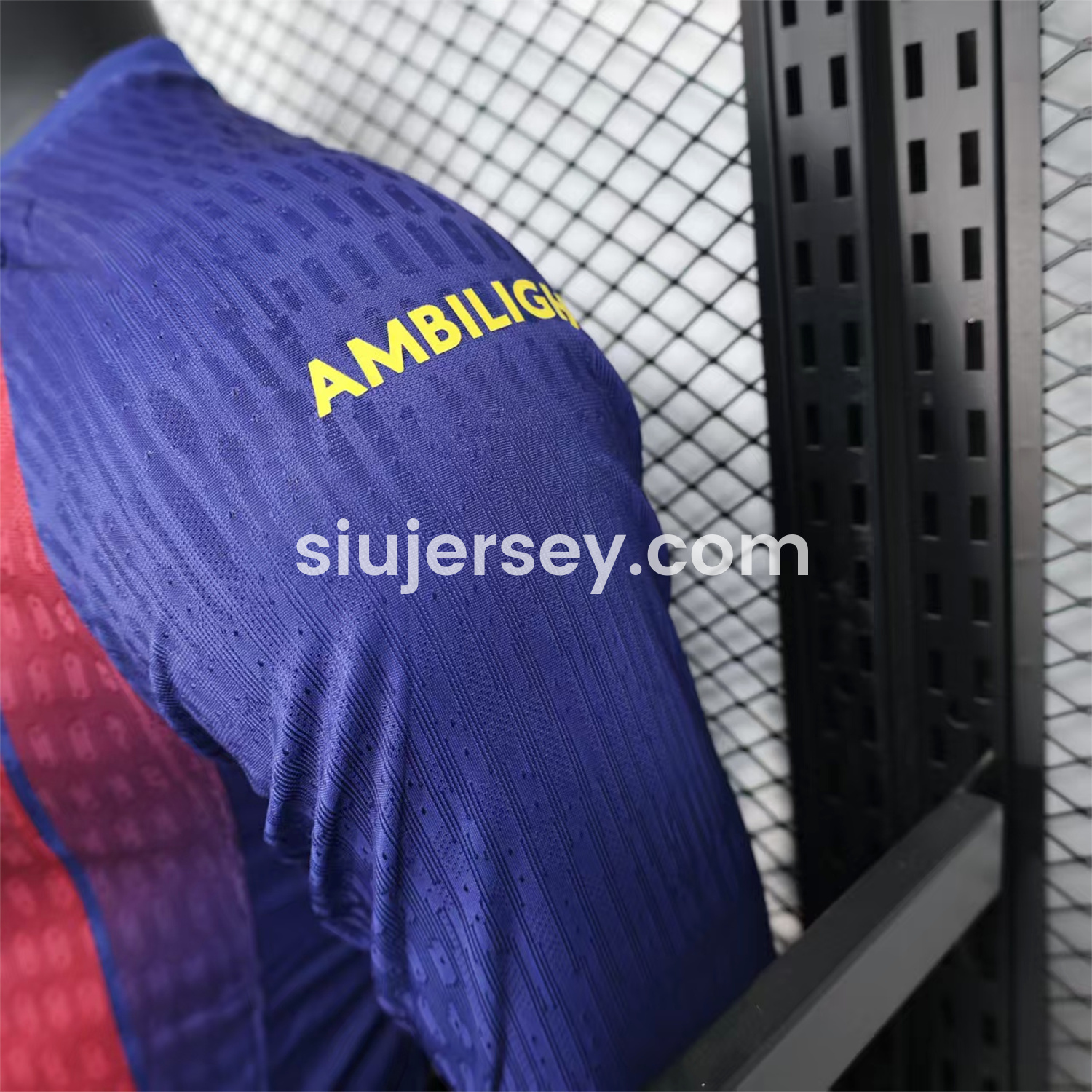 SIUjerseys-Barcelona 25-26 Home Long Sleeves Jersey (Leaked Version 2) - Player Version