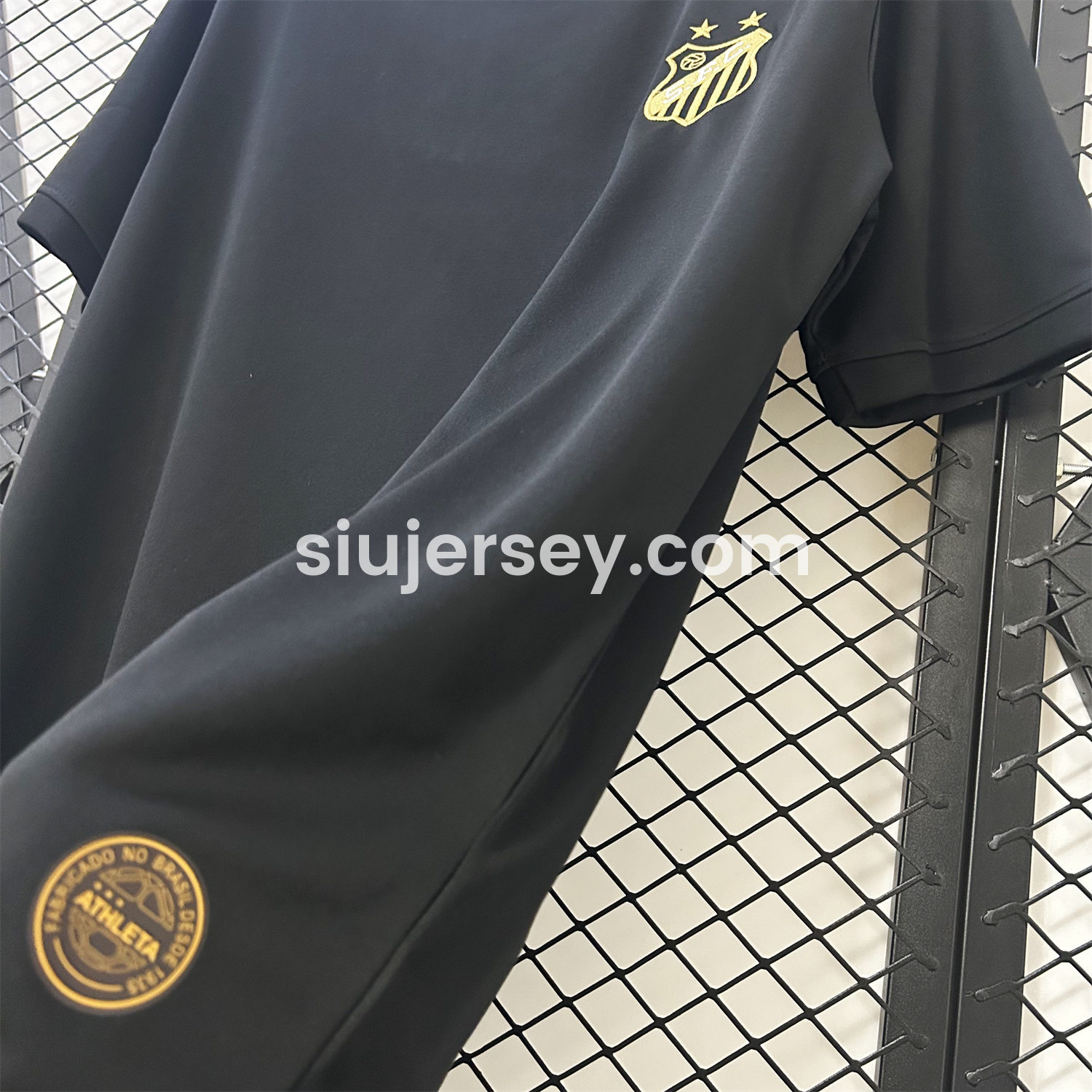 SIUjerseys-Santos 25-26 Black Special Edition Jersey - Fans Version