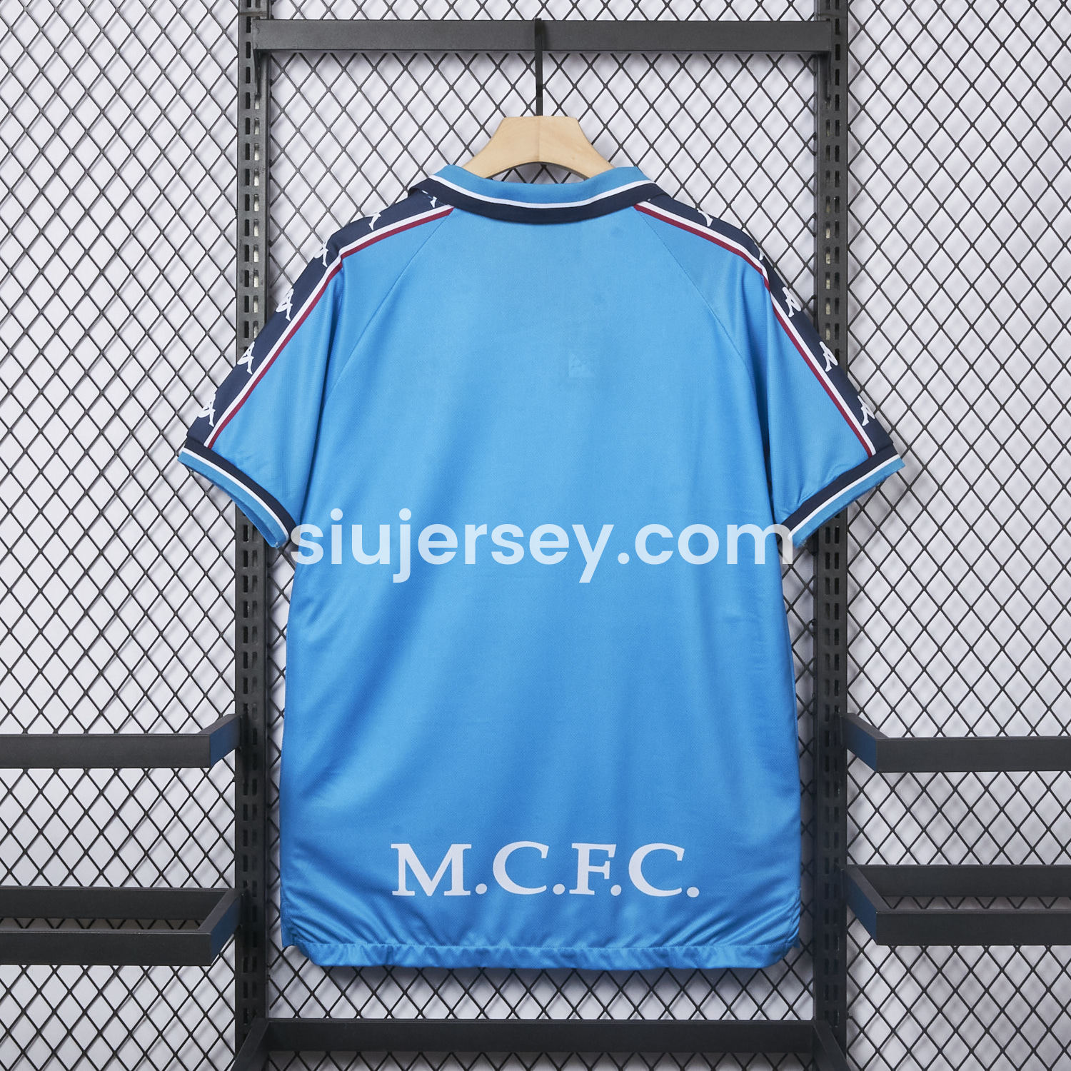 SIUjerseys-Retro Manchester City 1997-98 Home Jersey
