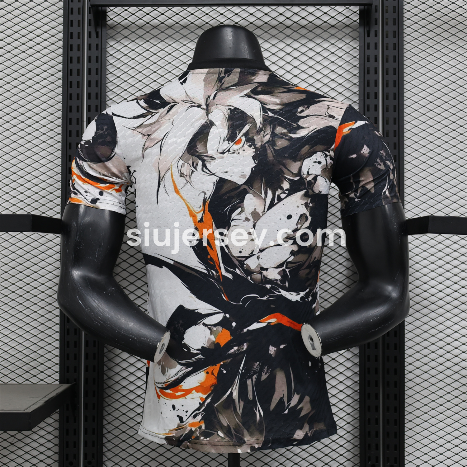SIUjerseys-Japan 25-26 Black & White Son Goku Special Edition Jersey - Player Version