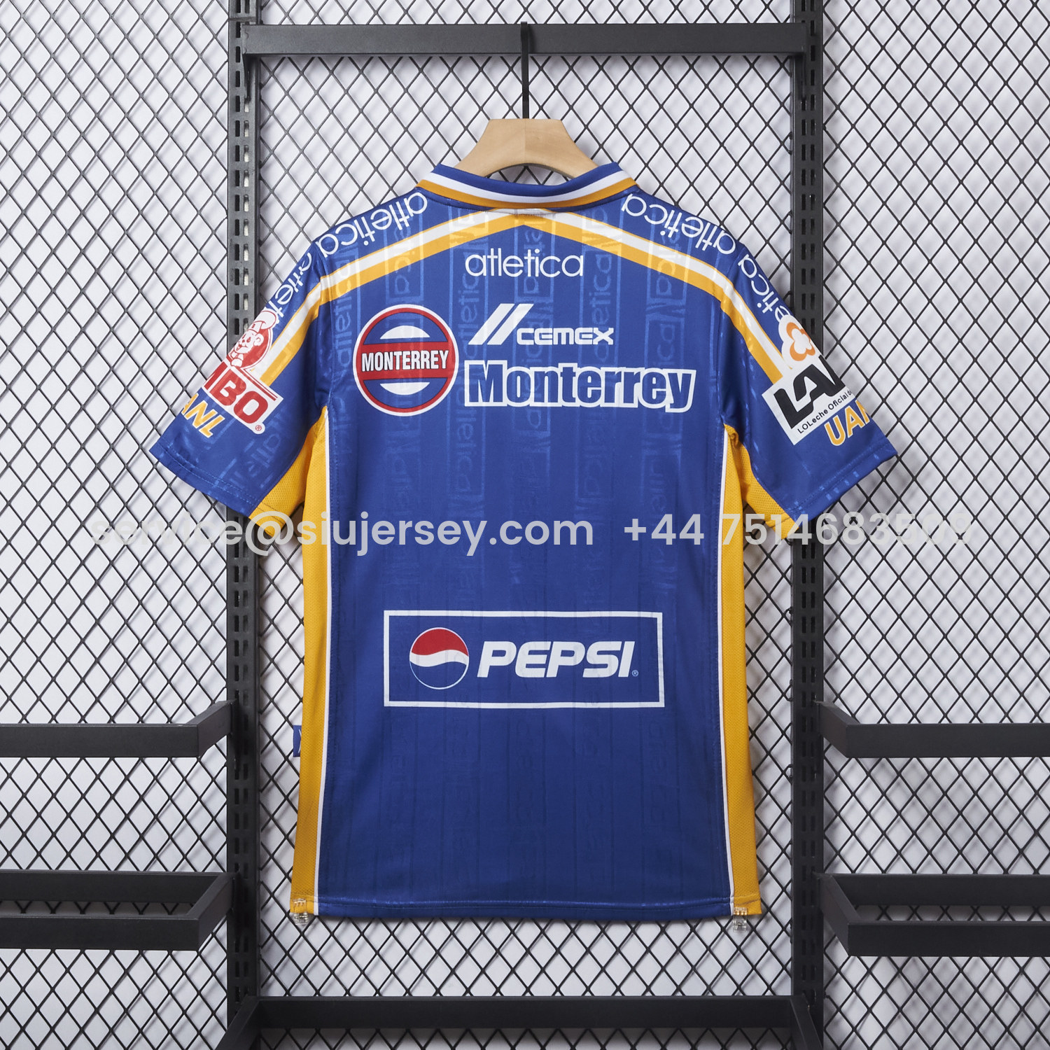 SIUjerseys-Retro Tigres UANL 1999-00 Away Jersey