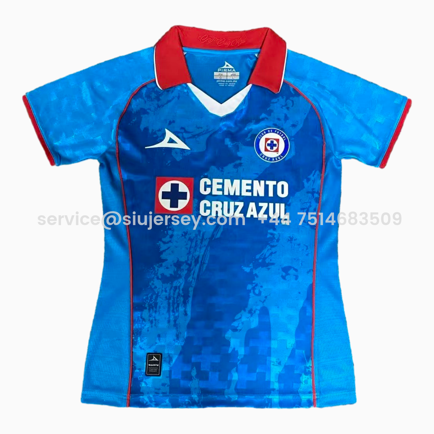 SIUjerseys-Women's Cruz Azul 2026 Home Intercontinental Jersey - Fans Version