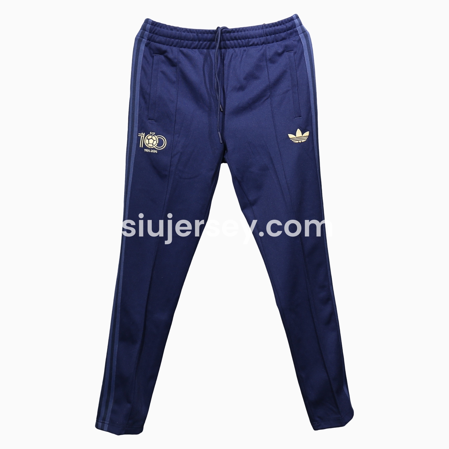 SIUjerseys-Colombia 2024 100th Anniversary Jacket Training Tracksuit - Deep Blue