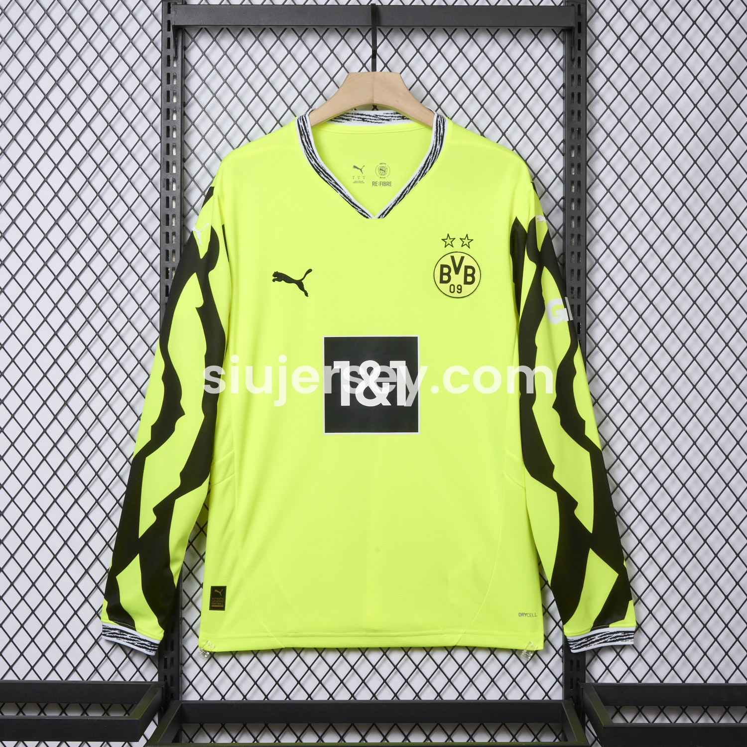 SIUjerseys-Dortmund 24-25 Yellow Alert Special Edition Long Sleeve Jersey - Fans Version