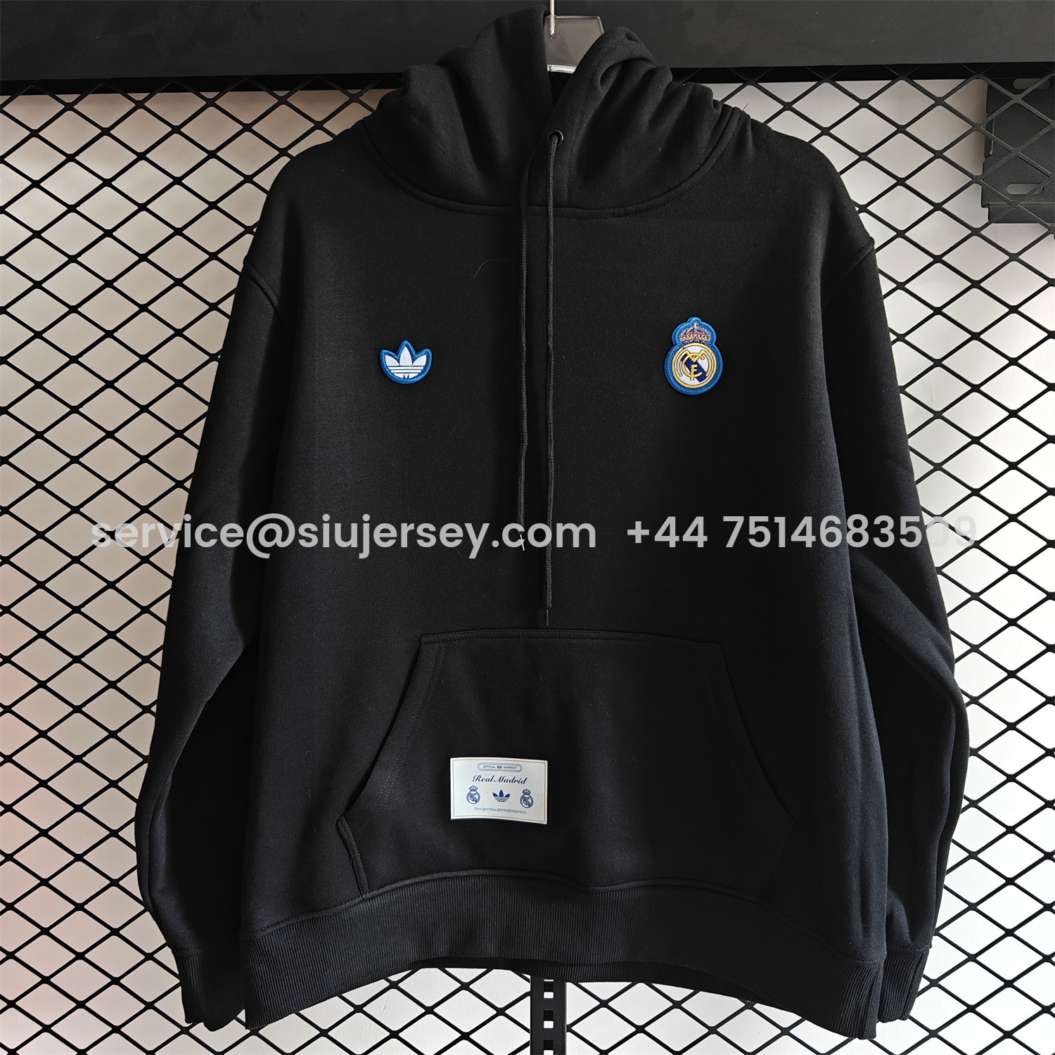 SIUjerseys-Real Madrid 25-26 Originals Terrace Icon Unisex Pullover Hoodie