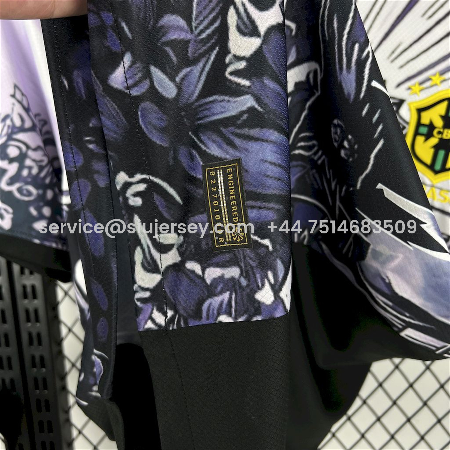 SIUjerseys-Brazil 25-26 Dark Purple Jesus Statue Special Jersey - Fans Version