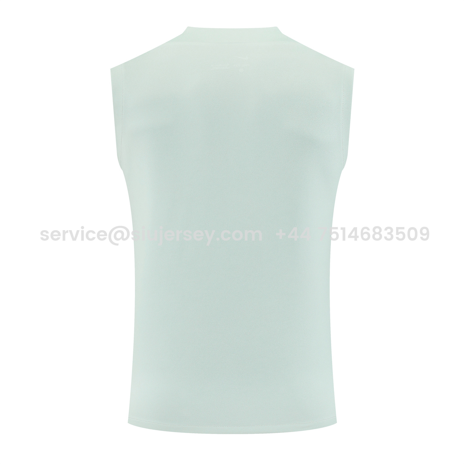 SIUjerseys-Inter Milan 25-26 Vest Training Set - White Vest & Blue Shorts