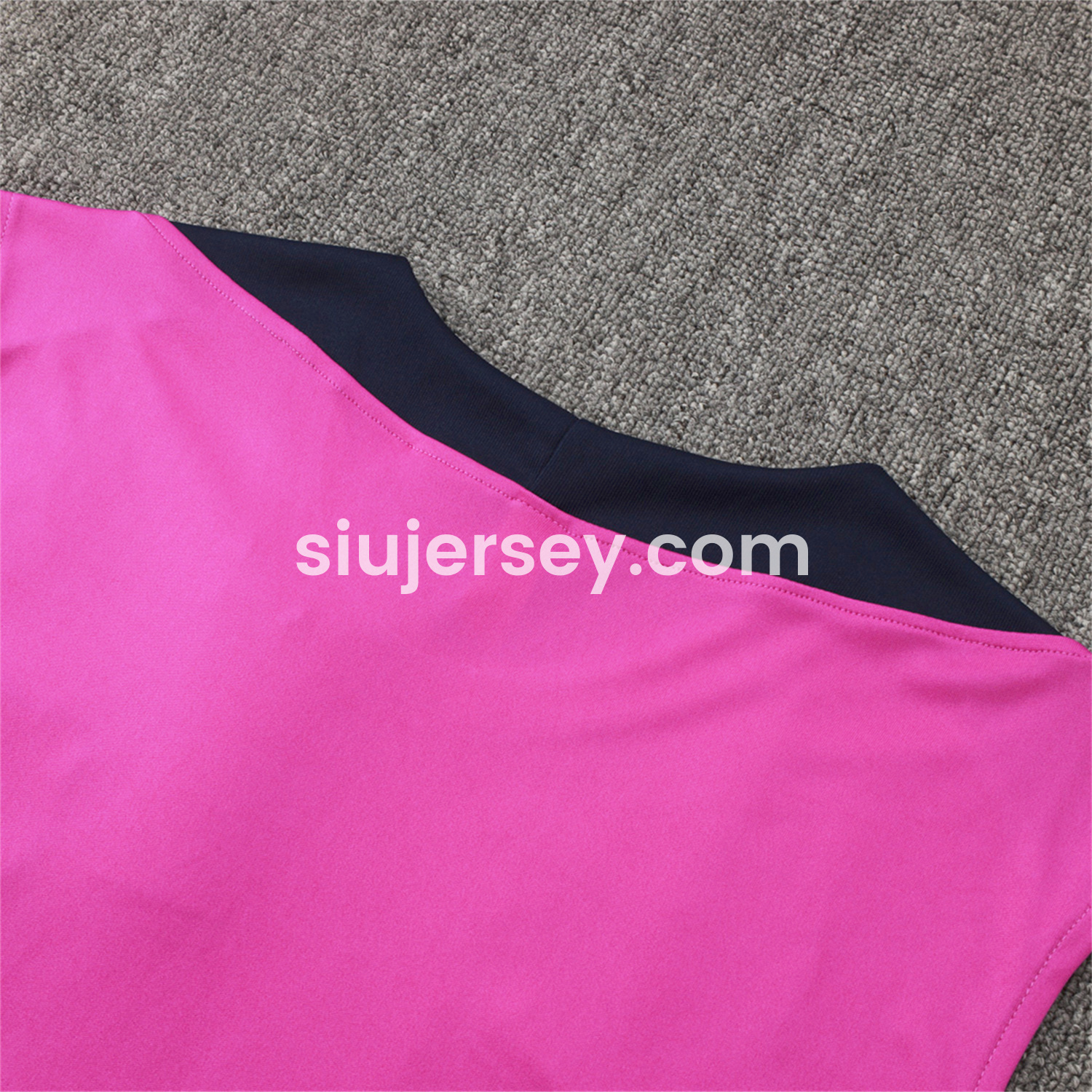 SIUjerseys-Barcelona 25-26 Vest Training Set - Purple Pink Vest and Black Shorts