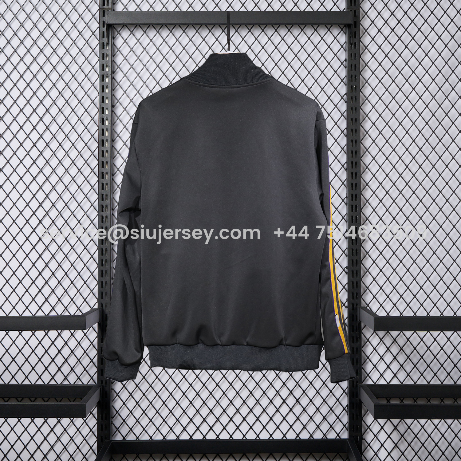 SIUjerseys-Manchester United 25-26 Pure Color Training Set - Black Top and Black Pants