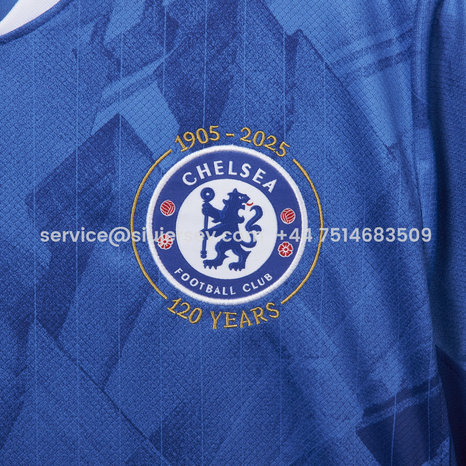 SIUjerseys-C.H.E.L.S.E.A 25-26 120th Anniversary Home Unsponsored Jersey - Fans Version