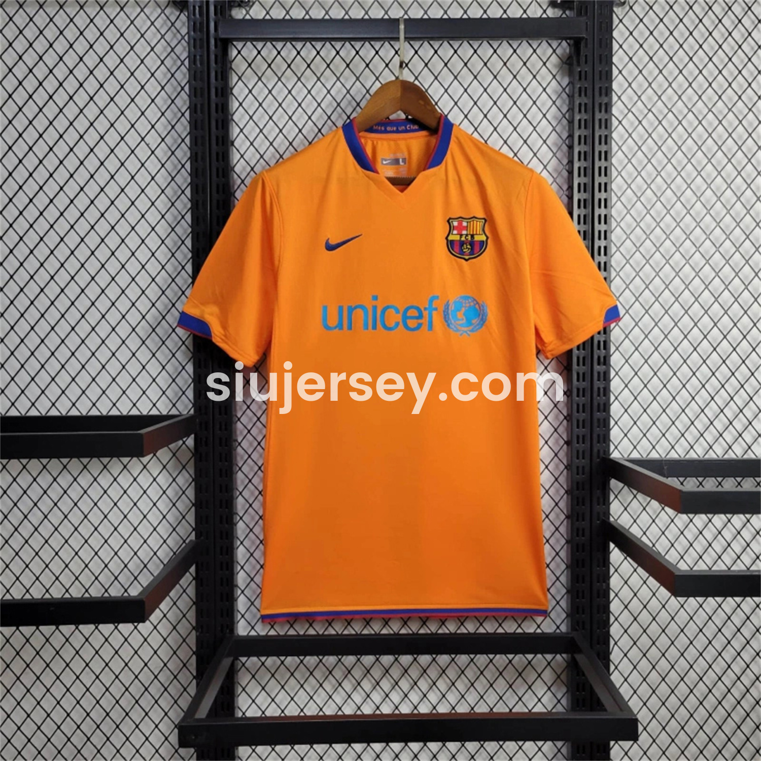 SIUjerseys-Retro Barcelona 06-07 Away Jersey
