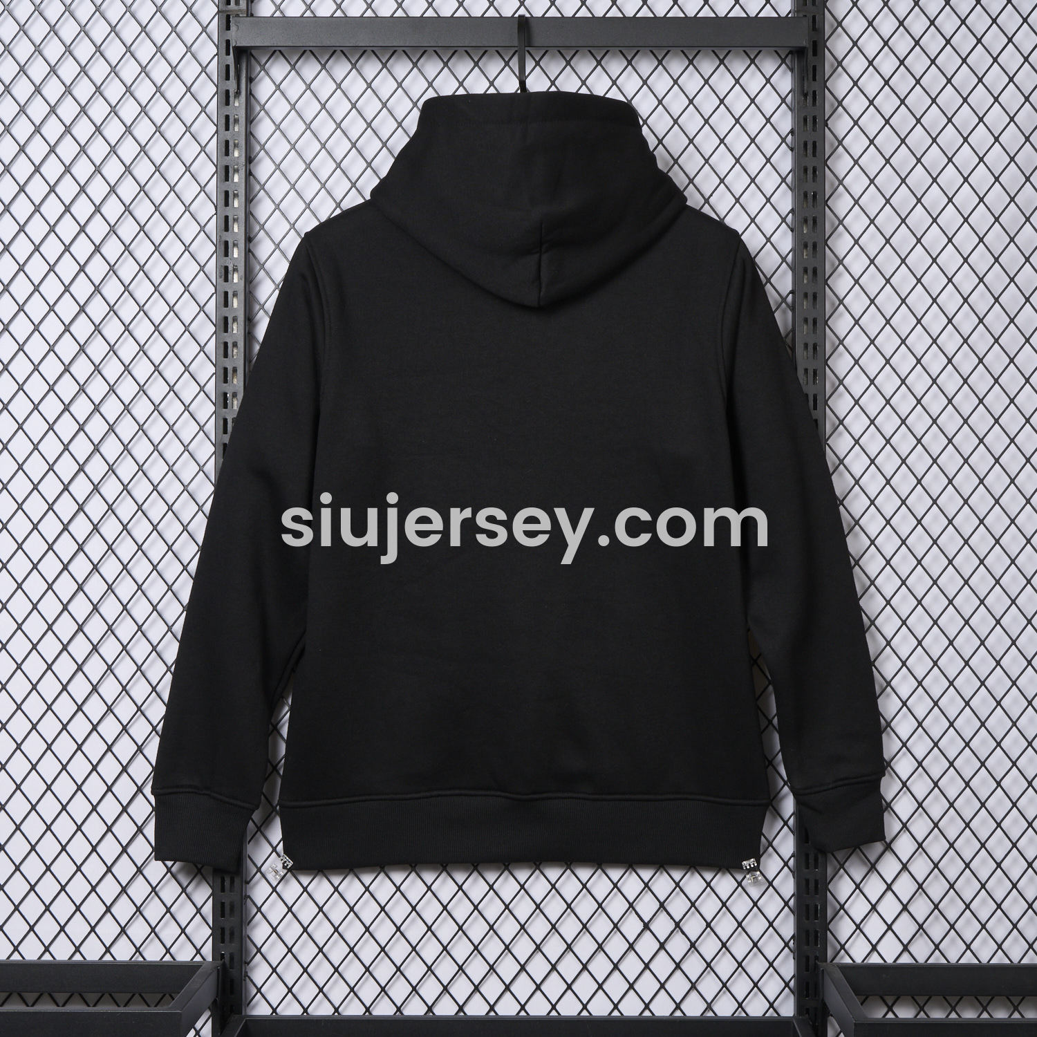 SIUjerseys-Barcelona x Travis Scott Black Unisex Pullover Hoodie