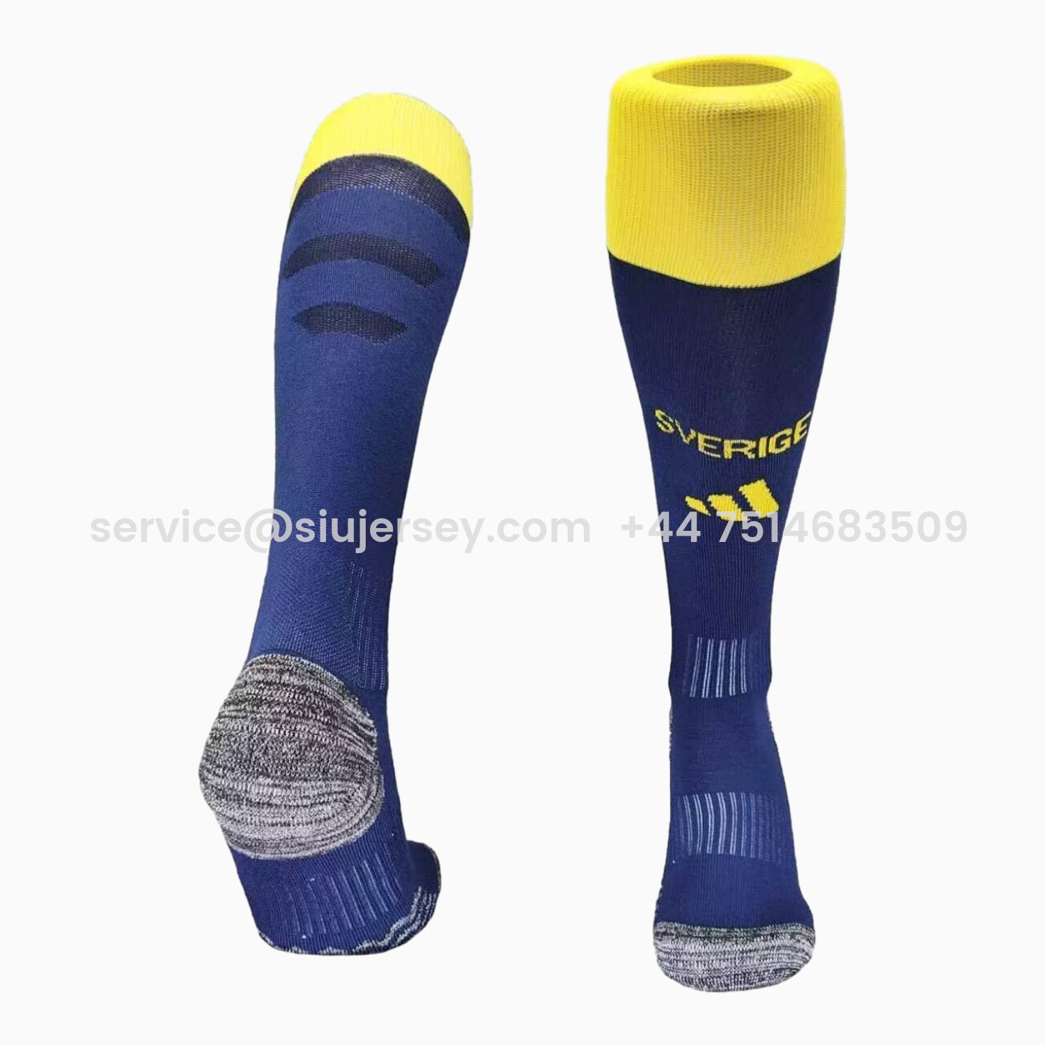 SIUjerseys-Sweden 2026 Home Socks - Blue