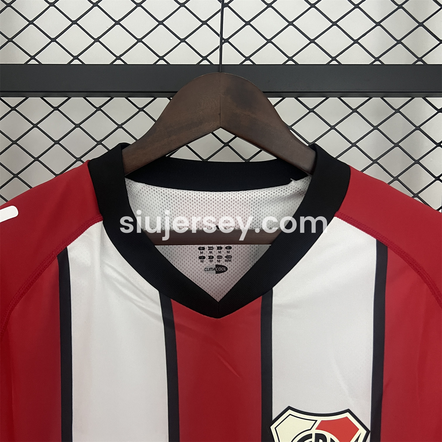 SIUjerseys-Retro River Plate 2003-04 Away Long Sleeves Jersey