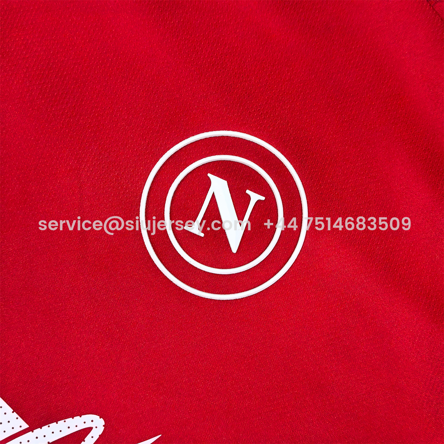 SIUjerseys-Napoli 24-25 Red Pre-Match Training Jersey - Fans Version