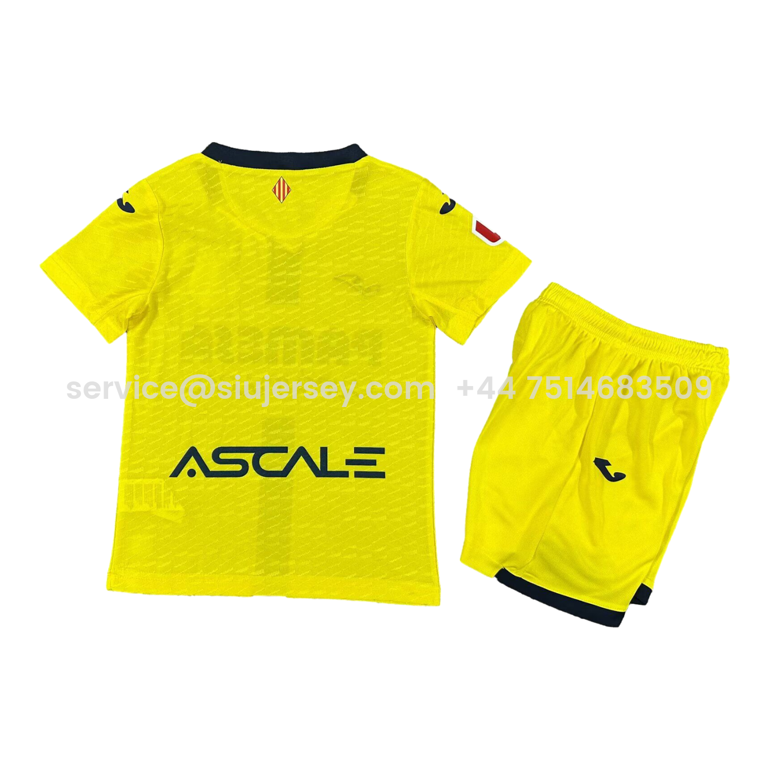 SIUjerseys-Villarreal 25-26 Home Kids Kit