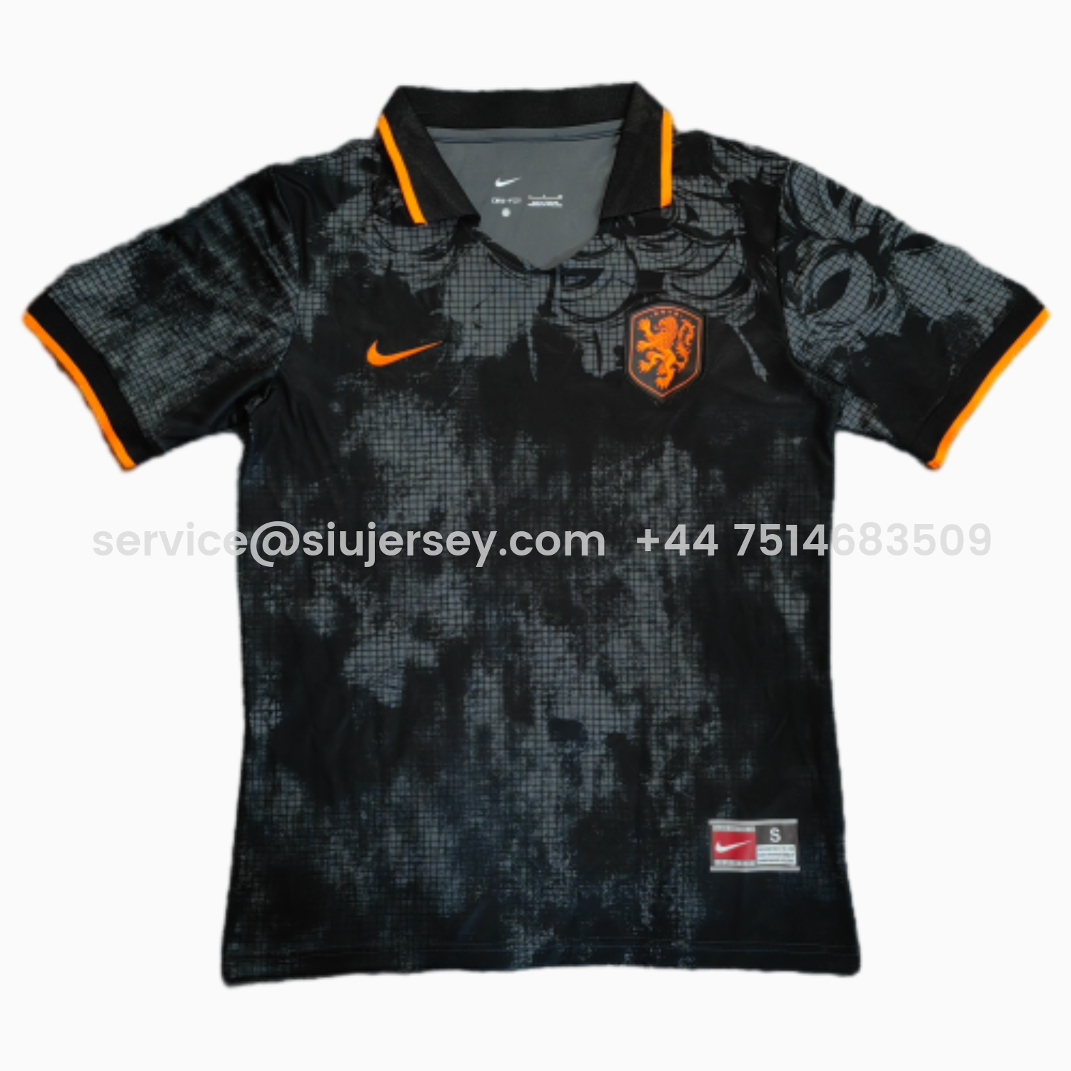 SIUjerseys-Netherlands 2026 Black Special Jersey - Fans Version