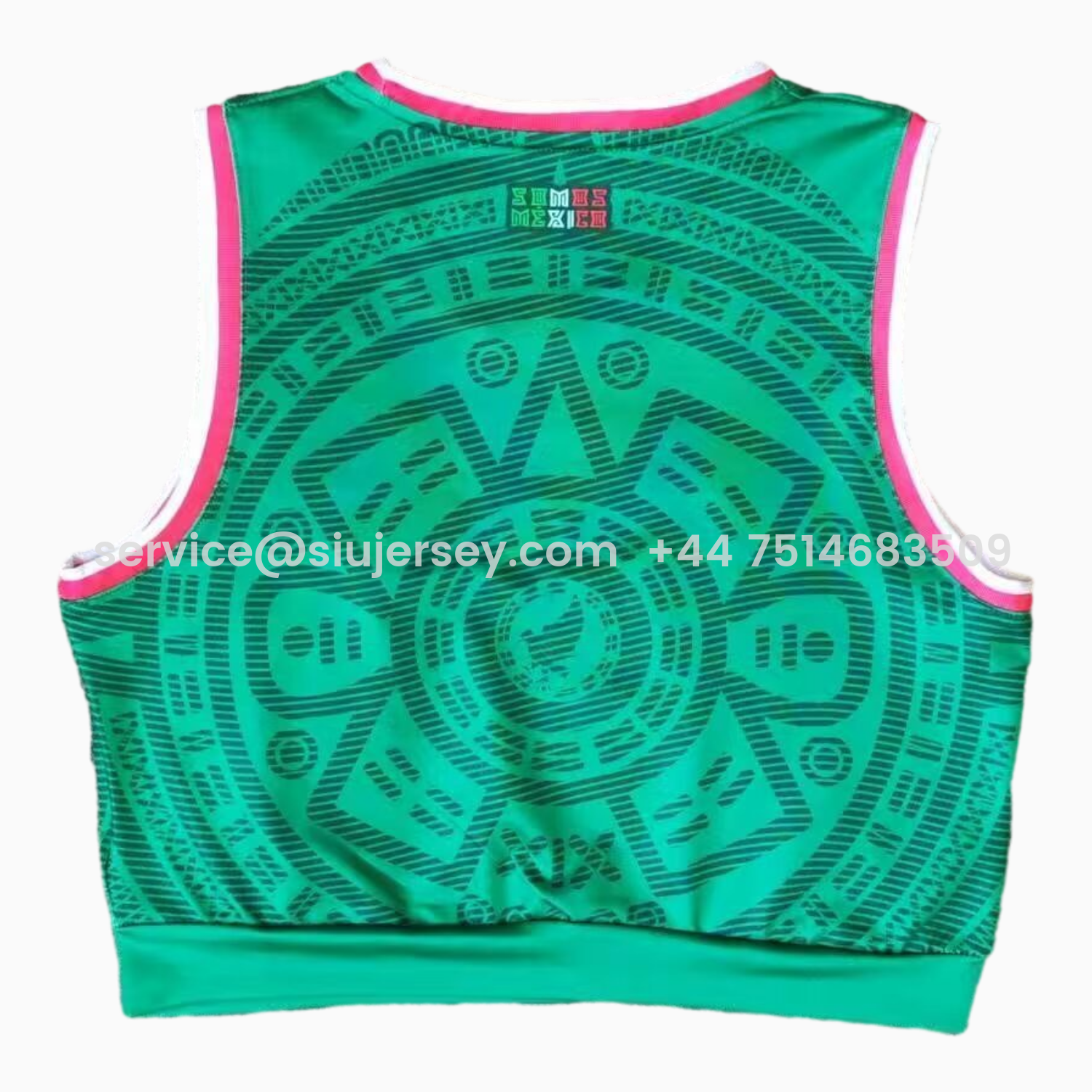 SIUjerseys-Women's Mexico 2026 Home Yoga Vest
